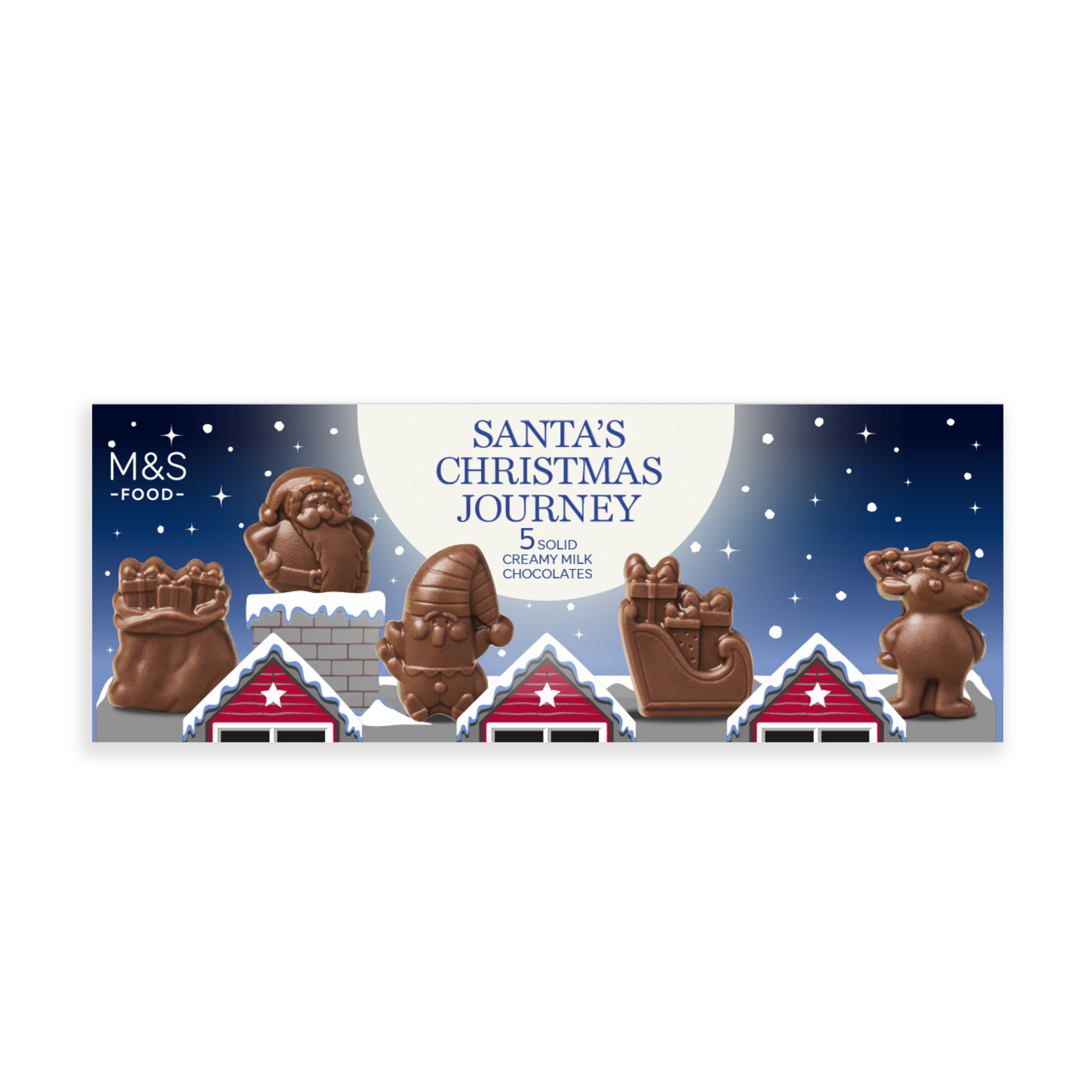 Santa's Christmas Journey Chocolate Shapes 1 of 1