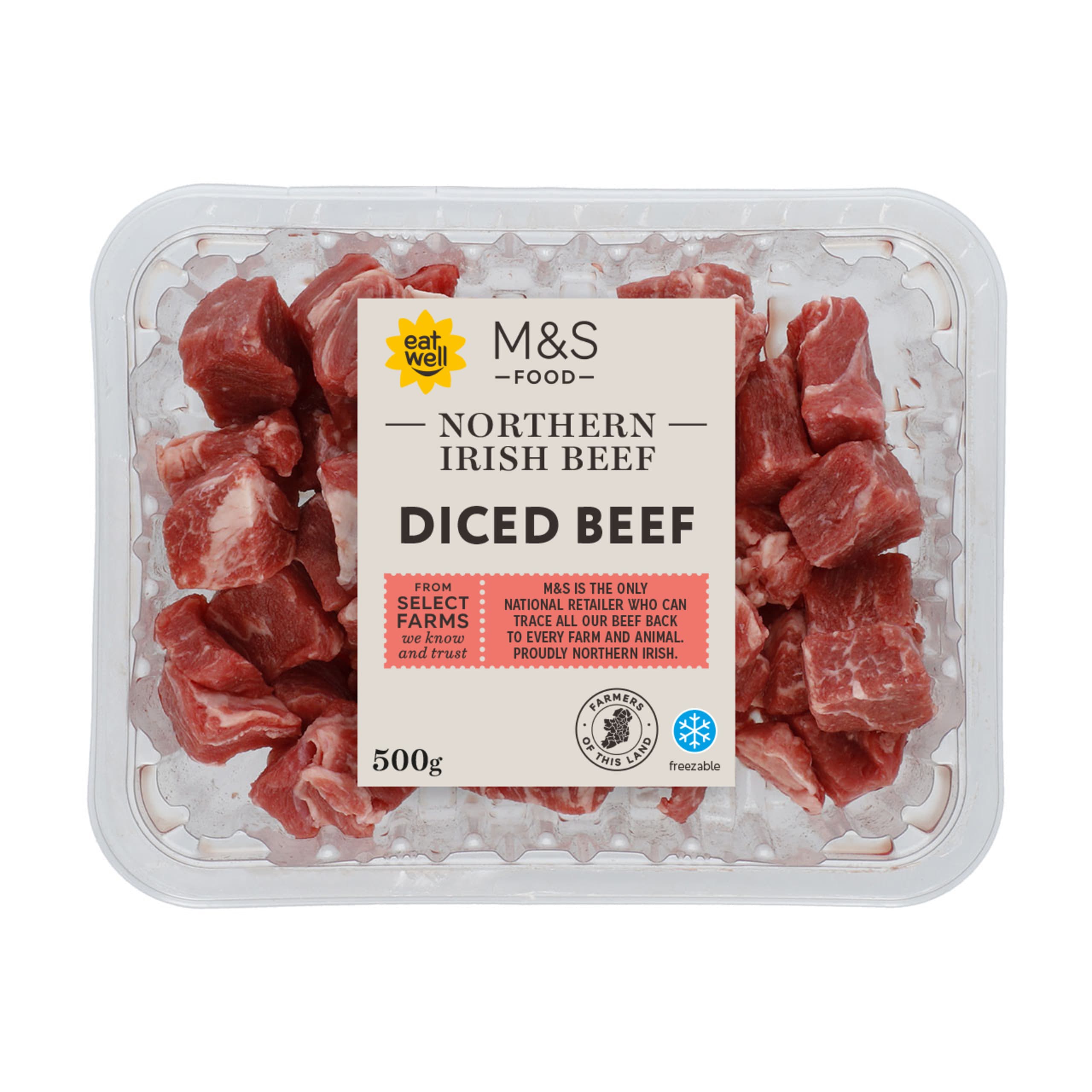 Diced Northern Irish Beef 1 of 1