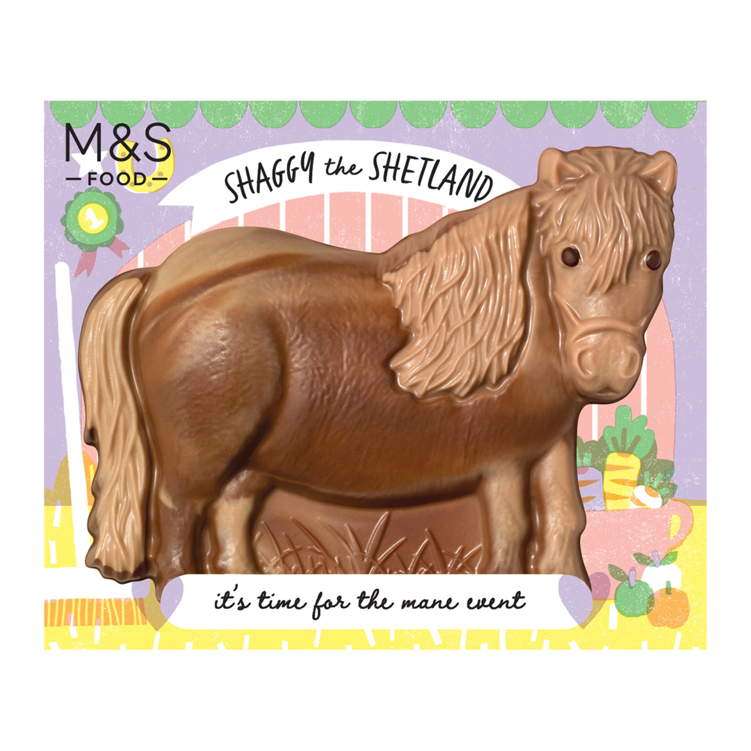 Shaggy the Shetland Hollow Chocolate Figure 1 of 3