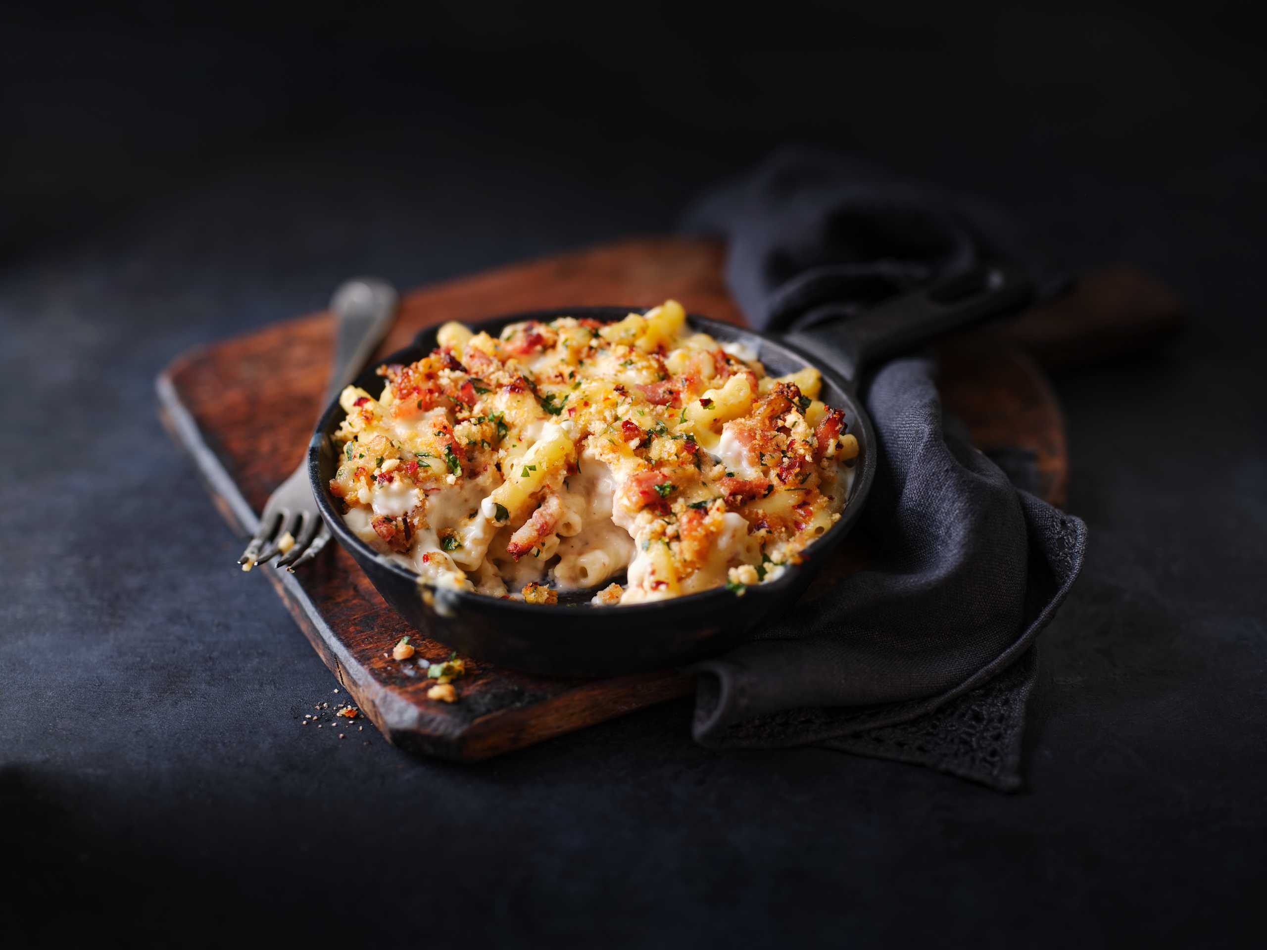 Macaroni Cheese with Crispy Bacon 2 of 2