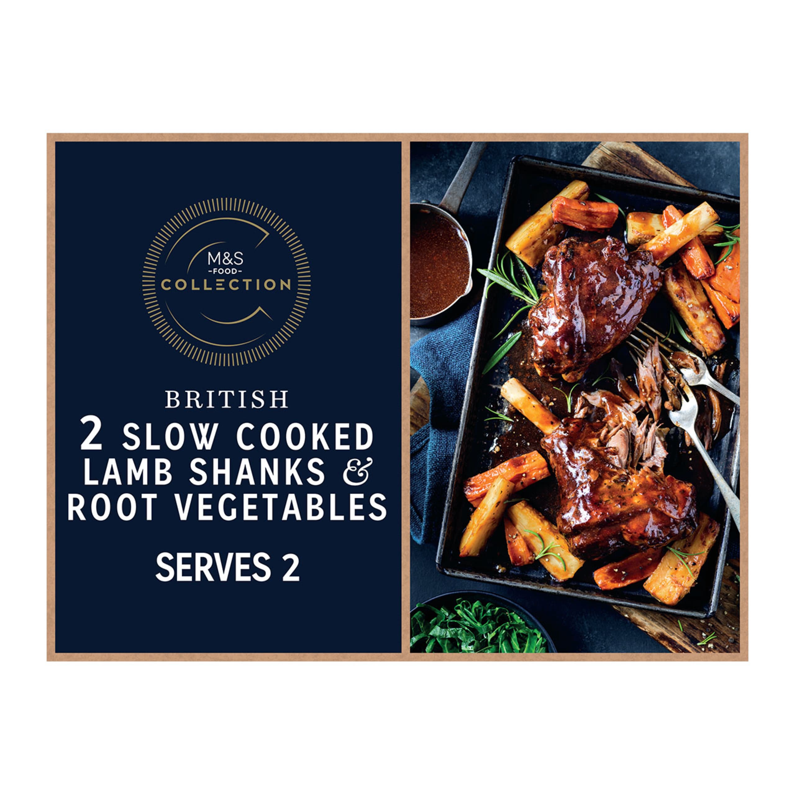 Collection Slow Cooked British Lamb Shanks with Root Vegetables 1 of 2