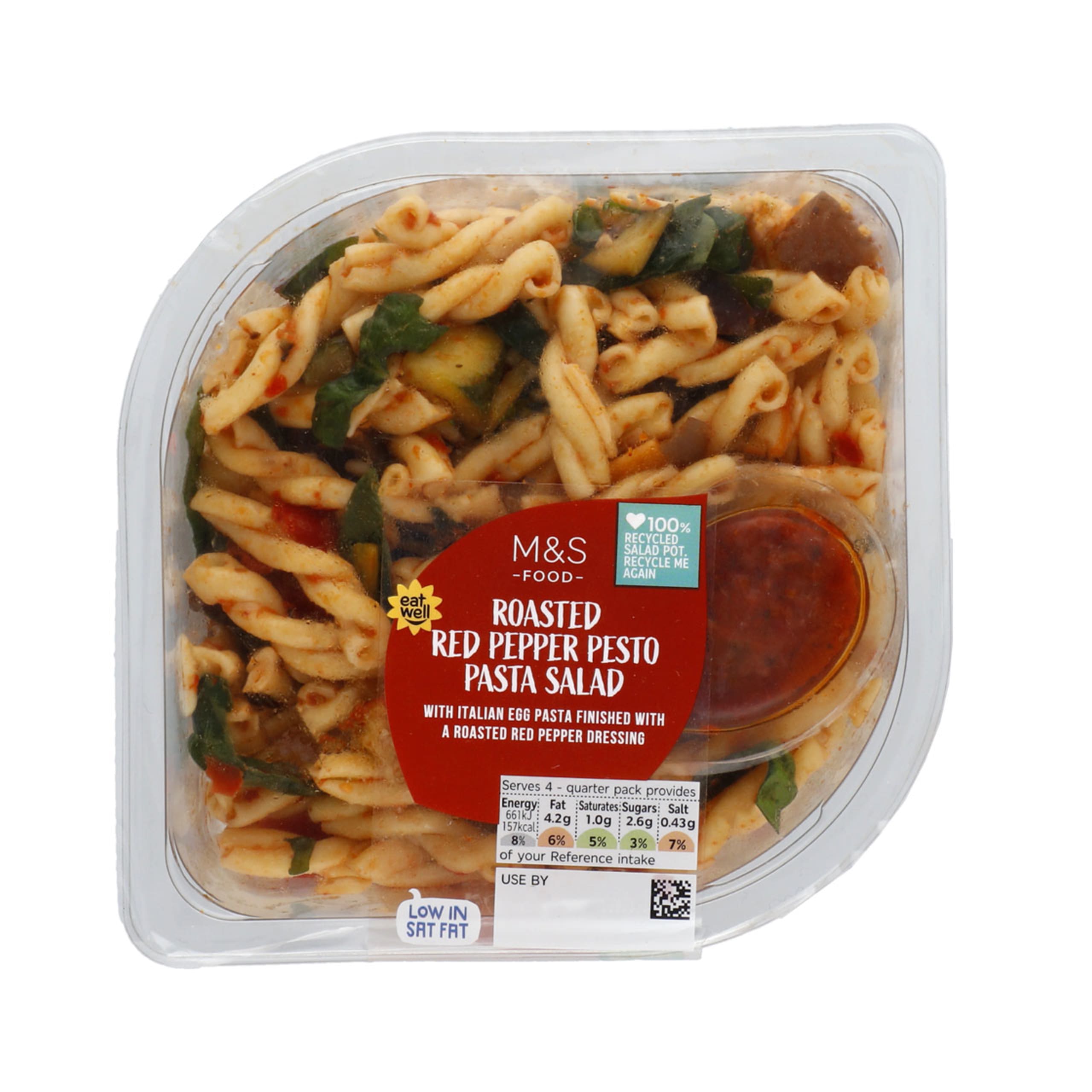 Roasted Red Pepper Pesto Pasta Salad 1 of 1