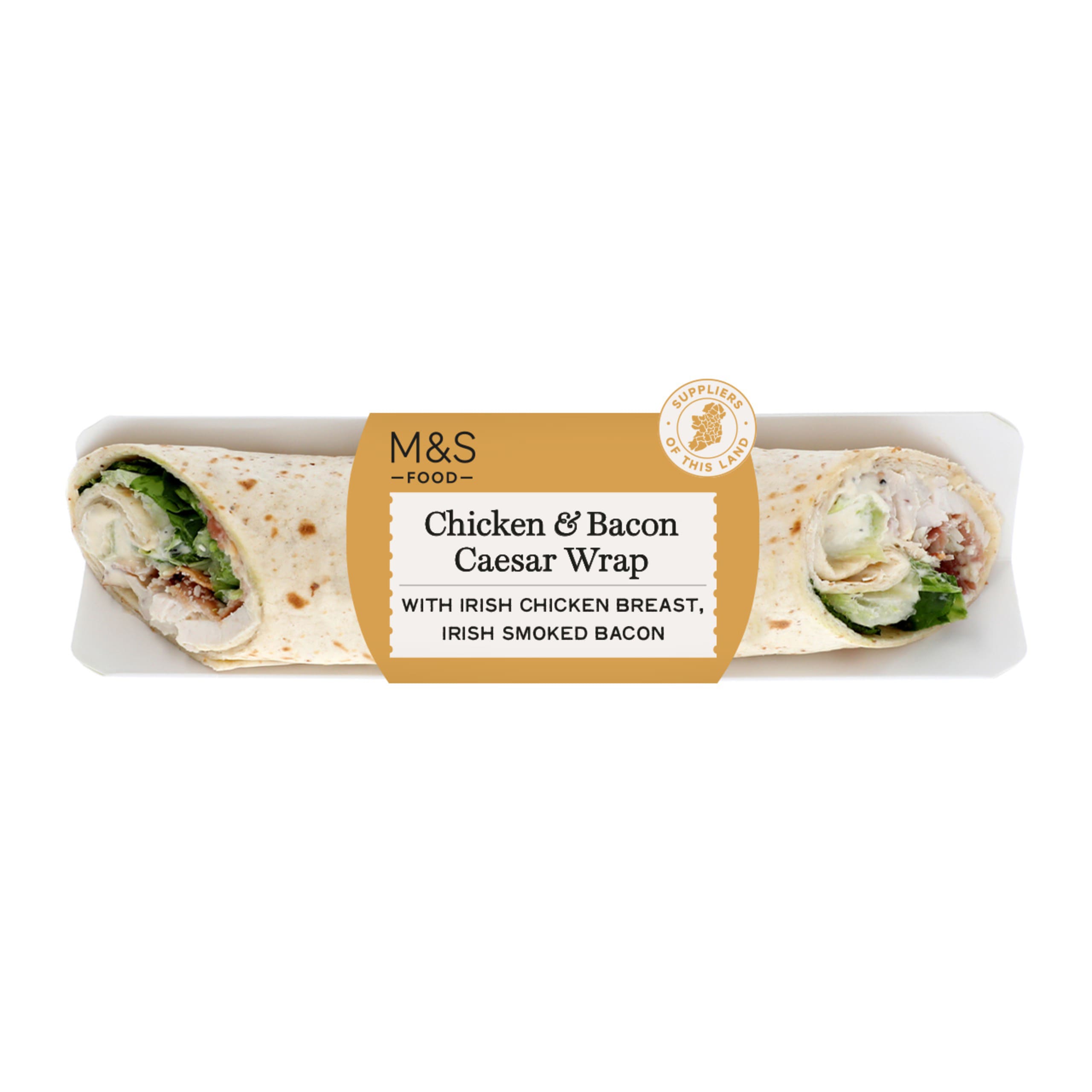 Chicken and Bacon Caesar Wrap 1 of 1