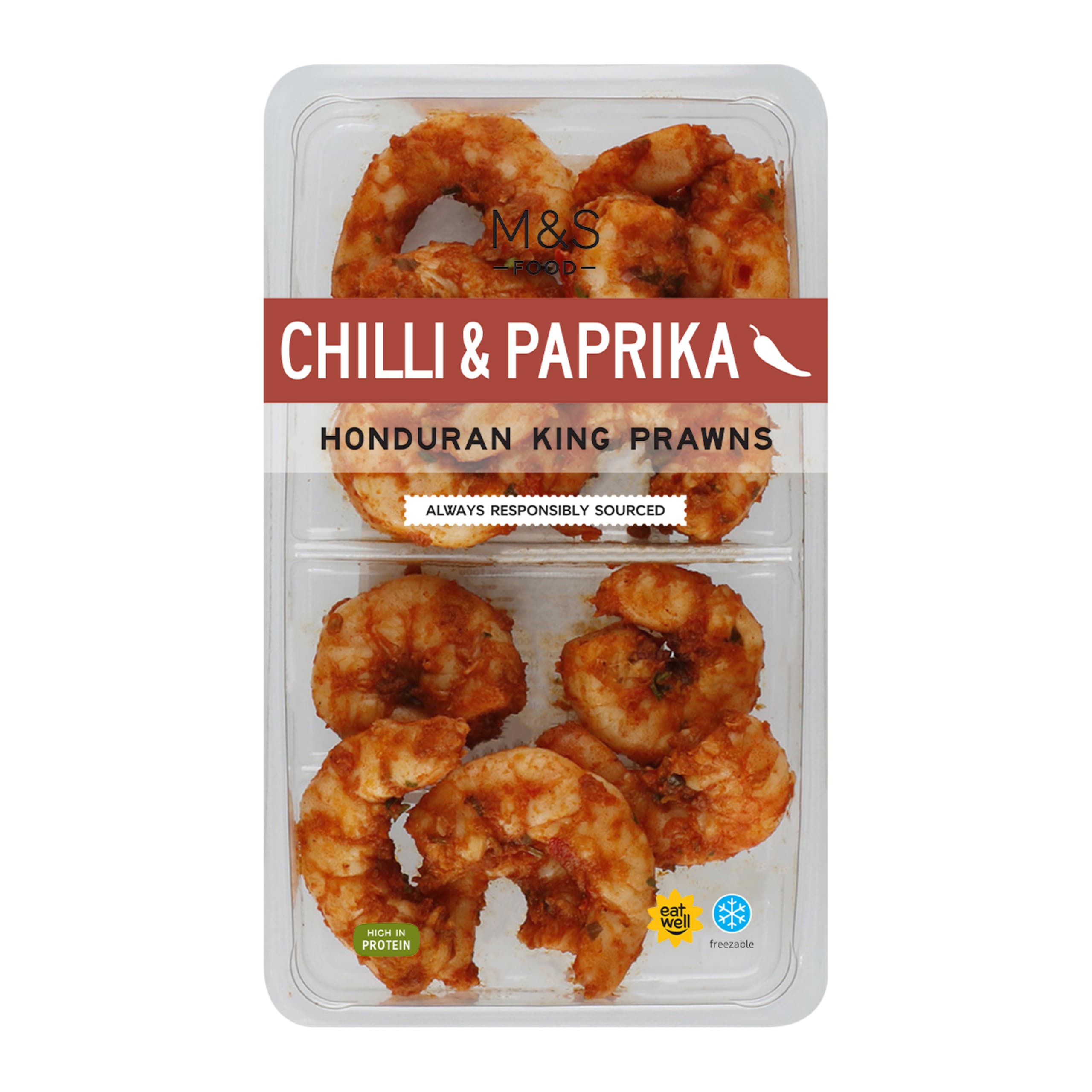Chilli and Paprika Honduran King Prawns 1 of 1