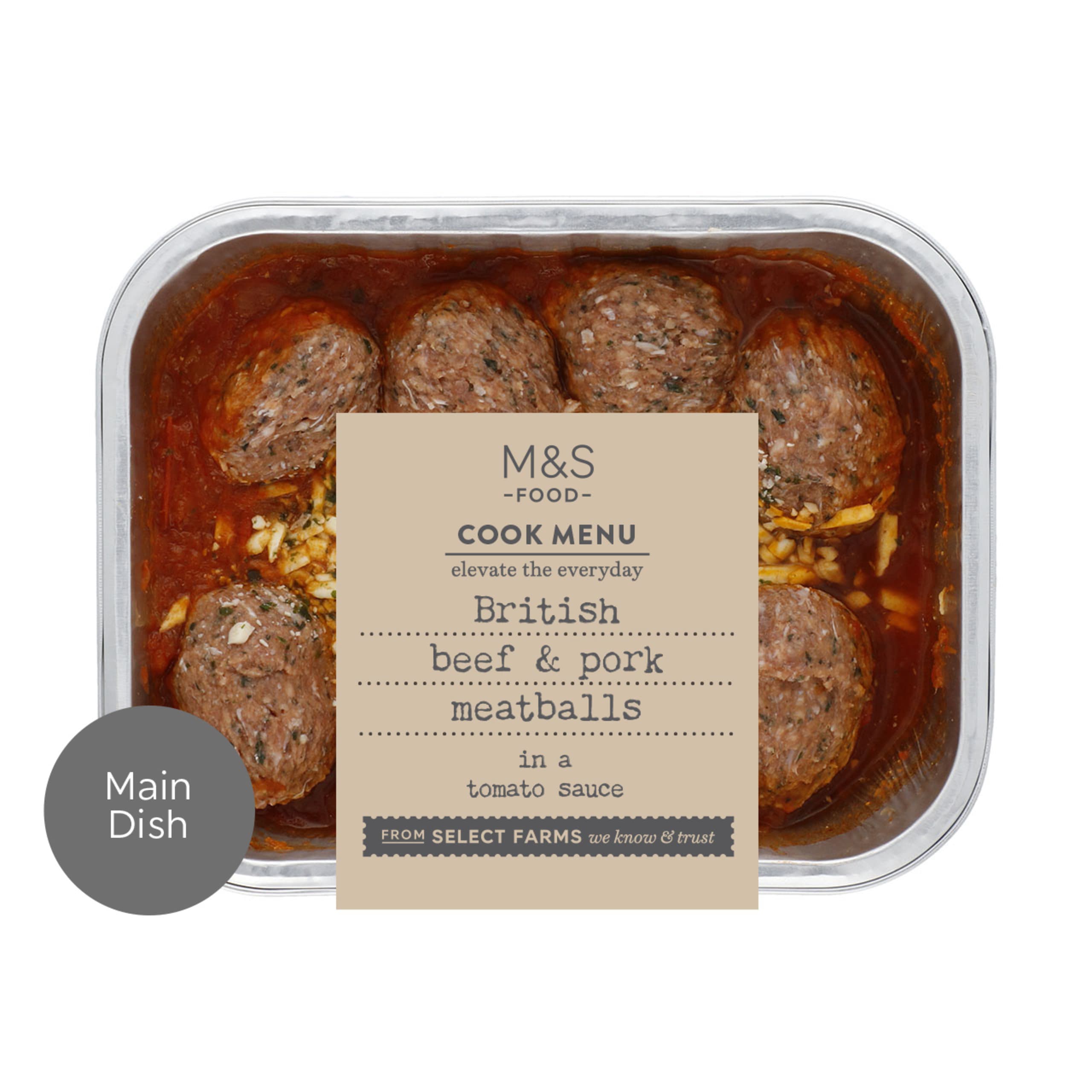 British Beef and Pork Meatballs 1 of 1