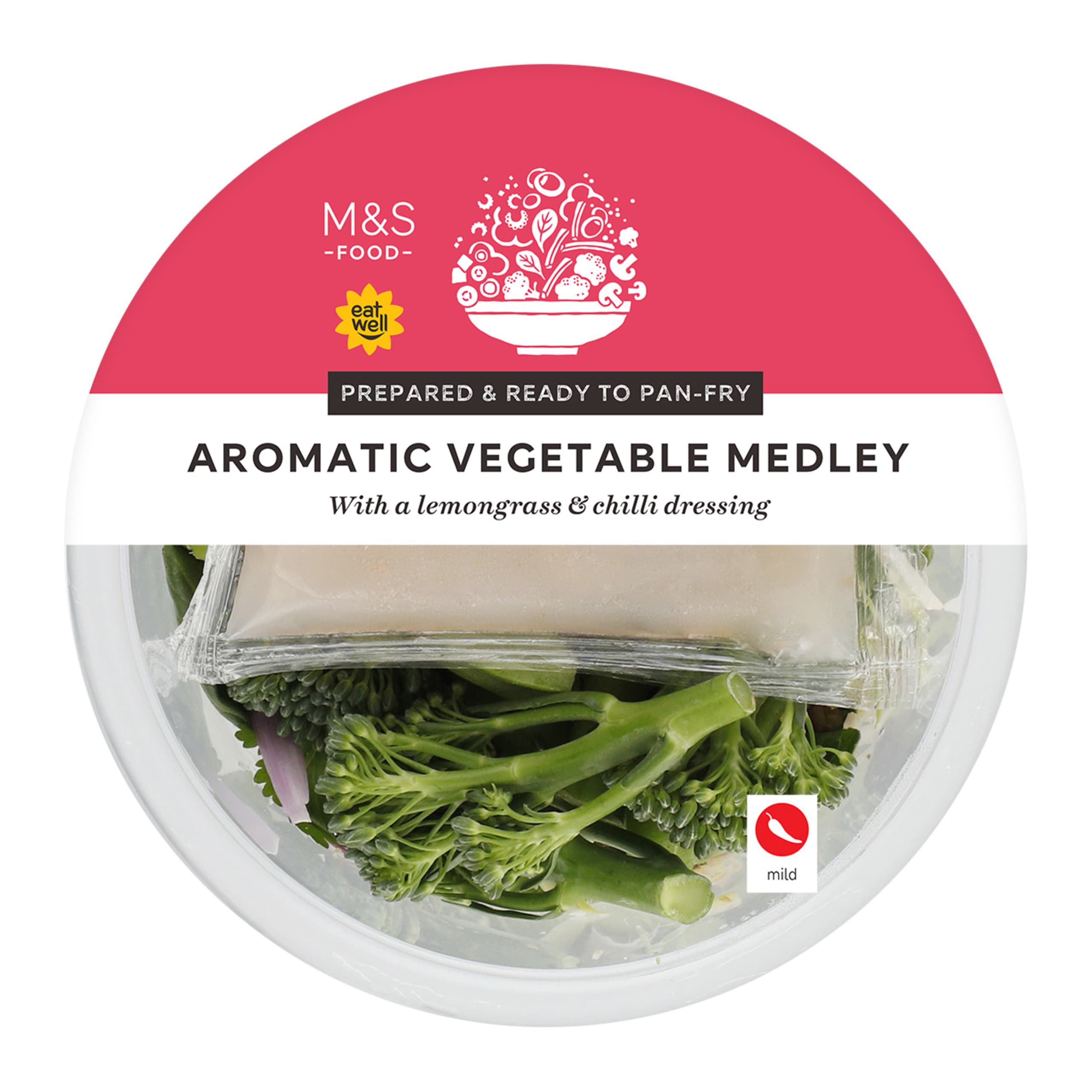 Aromatic Vegetable Medley with Lemongrass and Chilli Dressing 1 of 1
