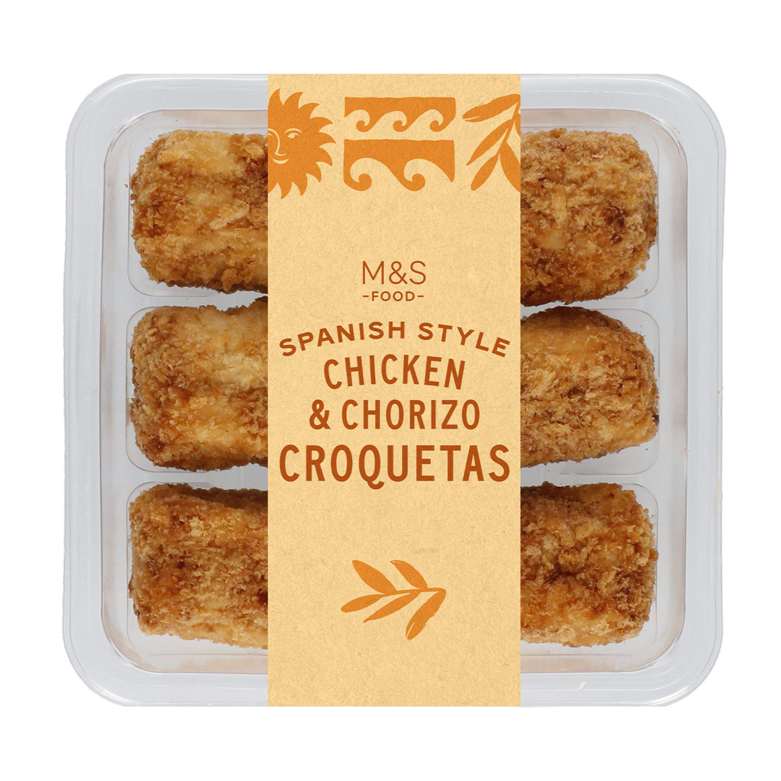 Spanish Style Chicken and Chorizo Croquetas 1 of 2