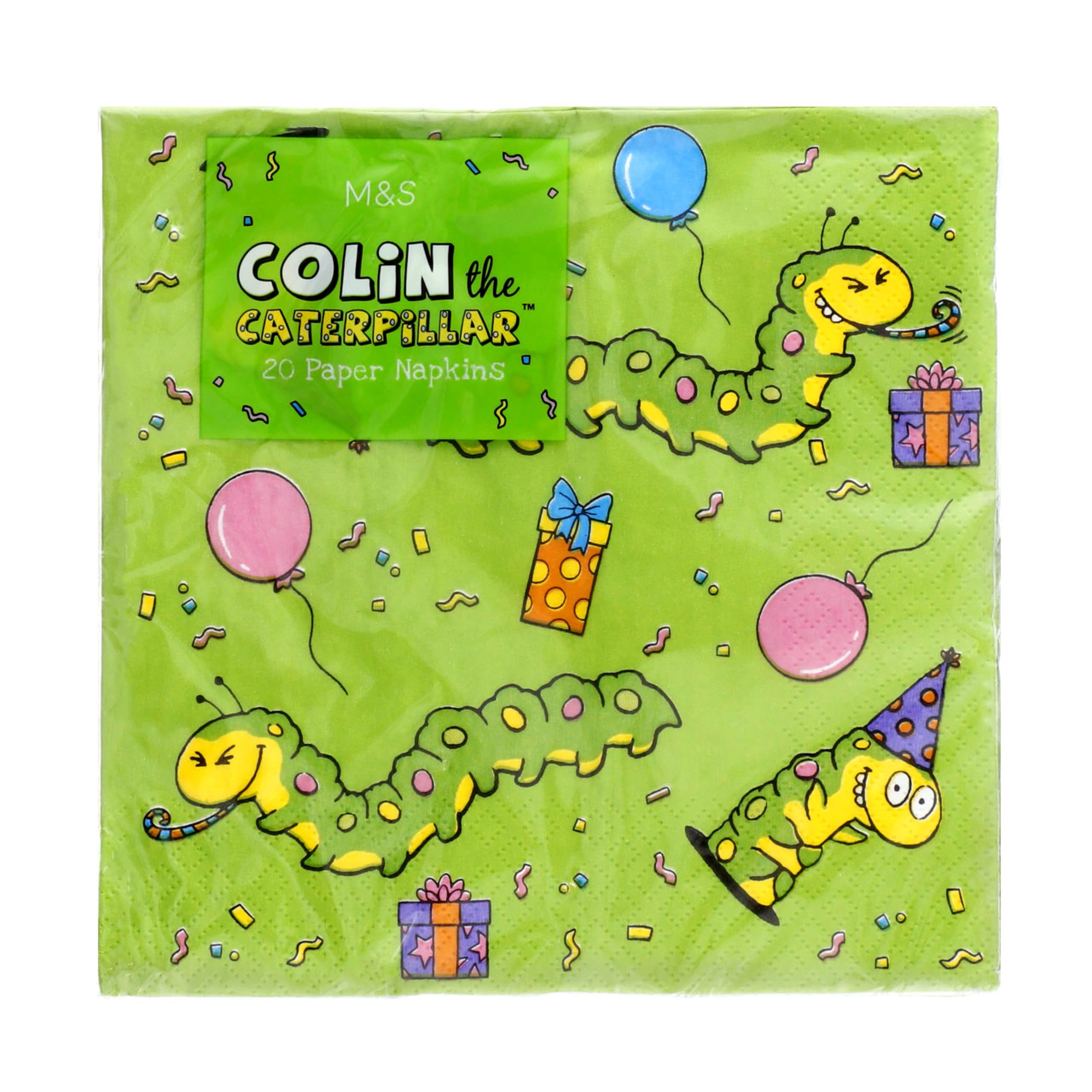 Colin the Caterpillar Paper Napkins 1 of 1