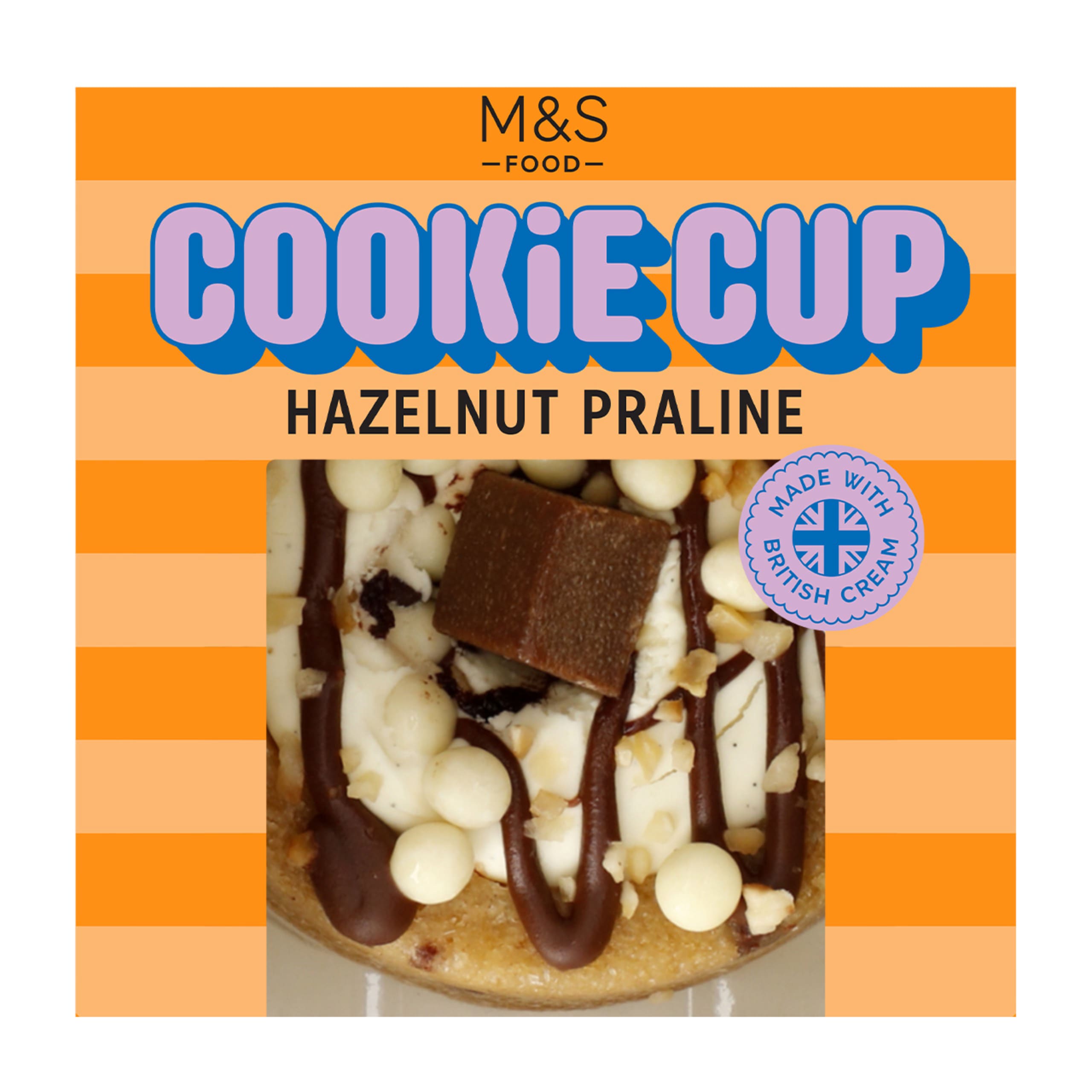 Hazelnut Praline Cookie Cup 1 of 2