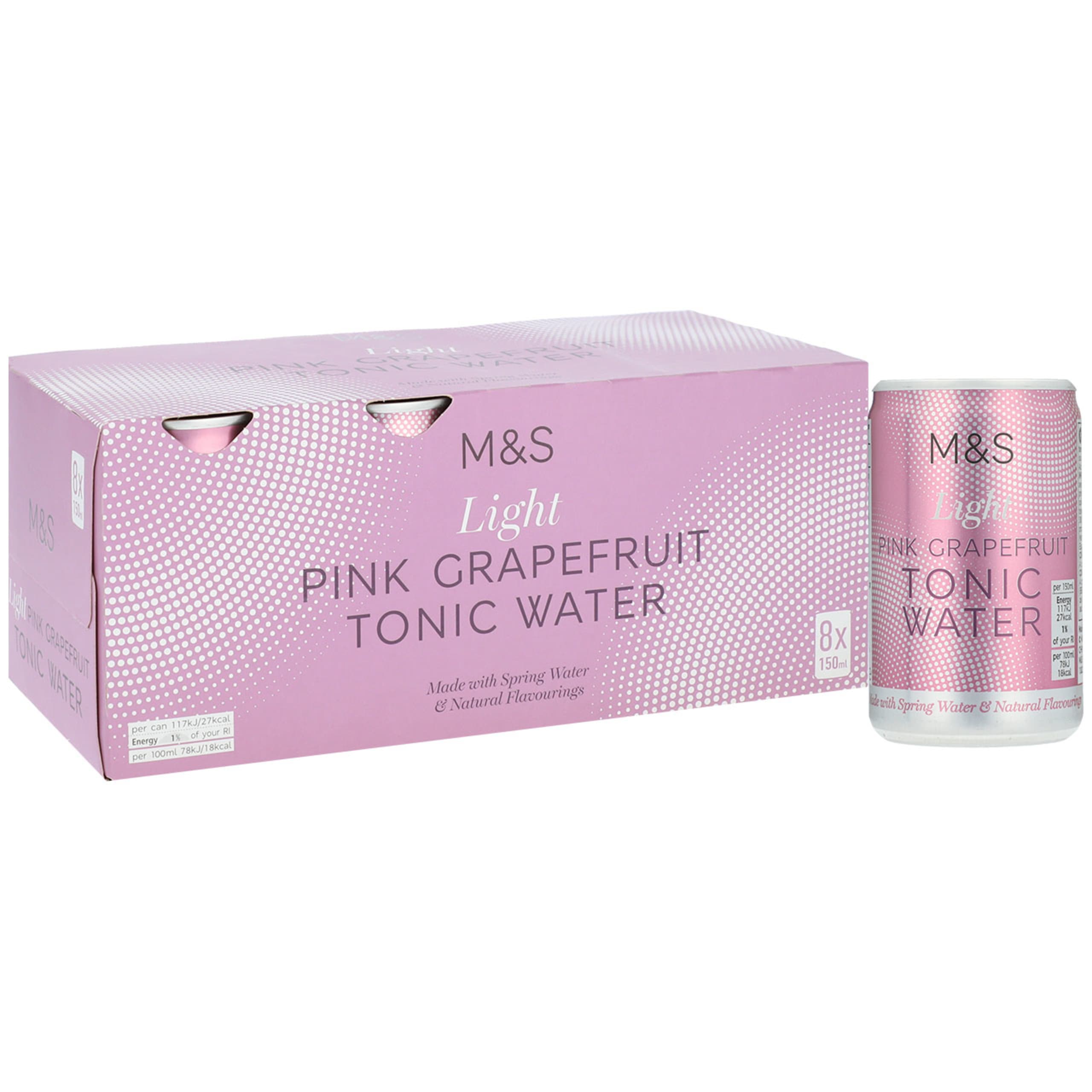 Light Pink Grapefruit Tonic Water 1 of 1