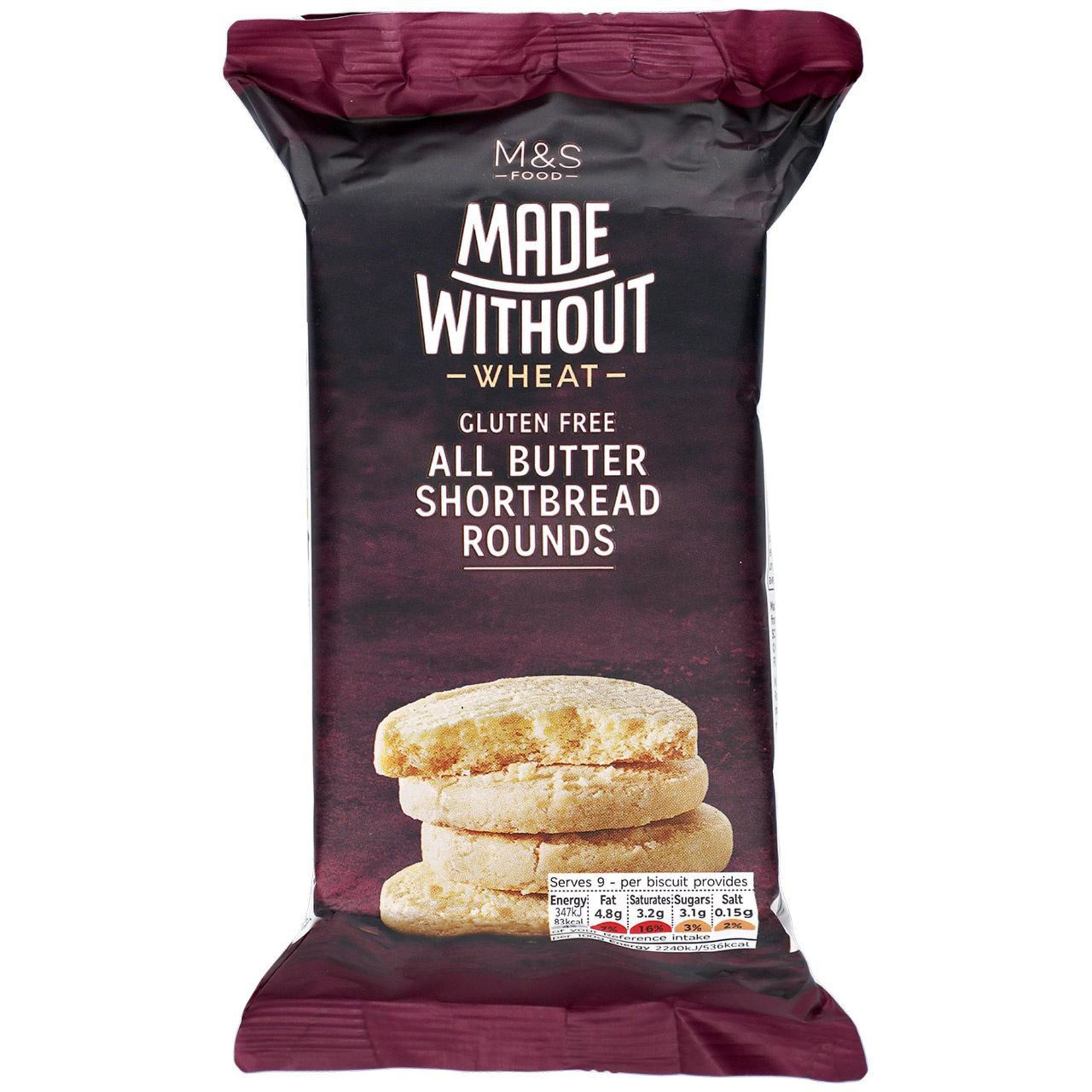 Made Without Wheat All Butter Shortbread Rounds 1 of 1