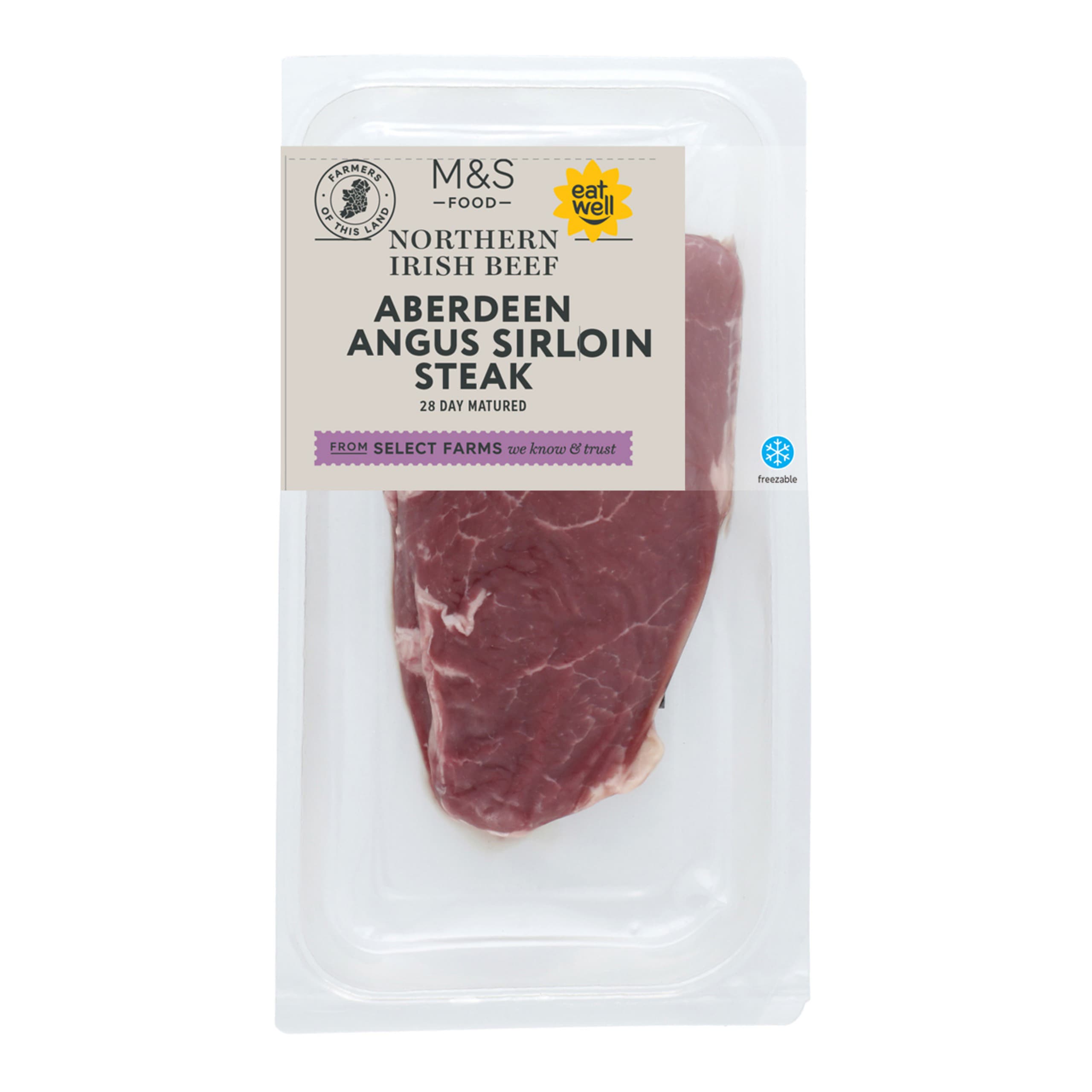 Northern Irish Beef Aberdeen Angus Sirloin Steak 1 of 1