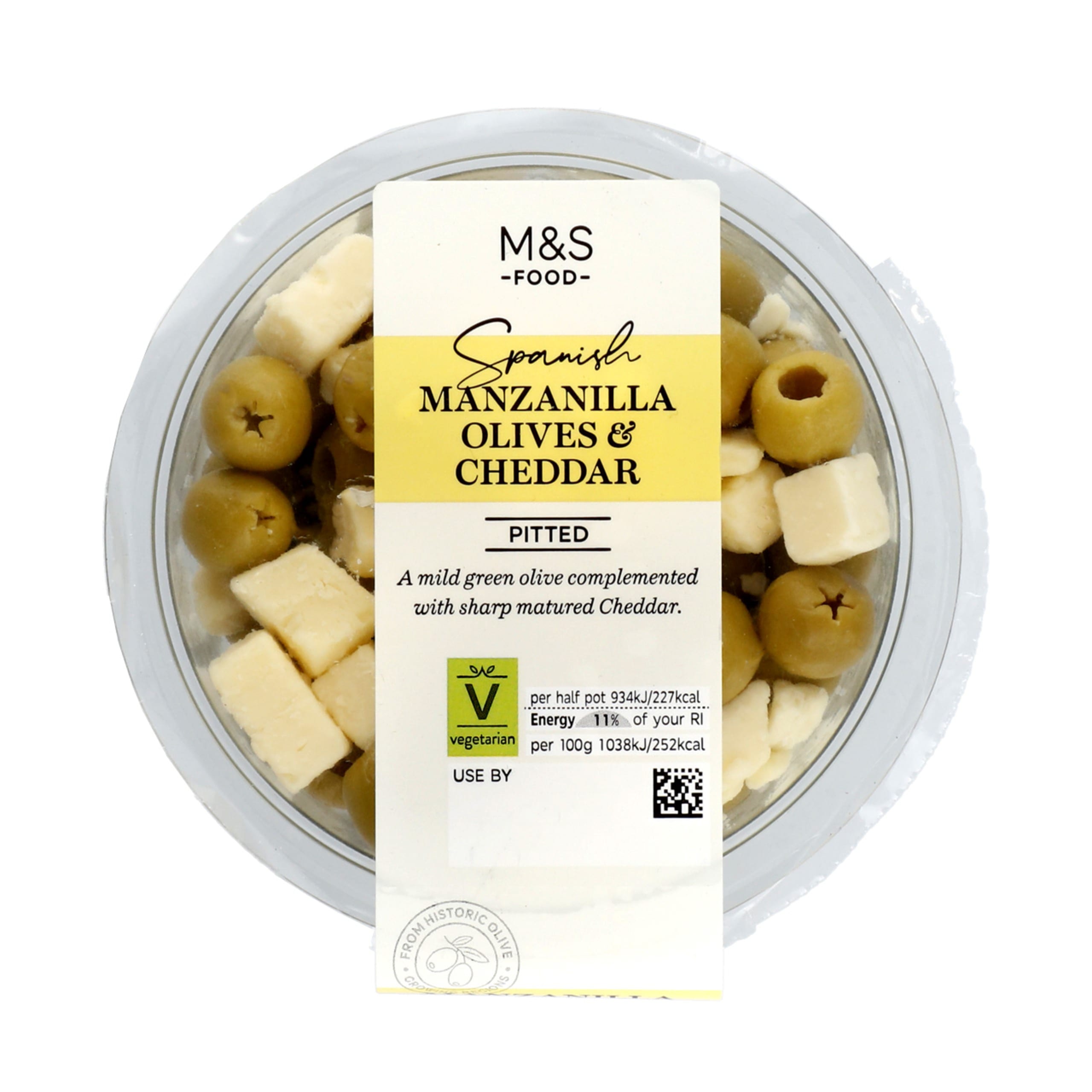 Spanish Manzanilla Olives & Cheddar 1 of 1