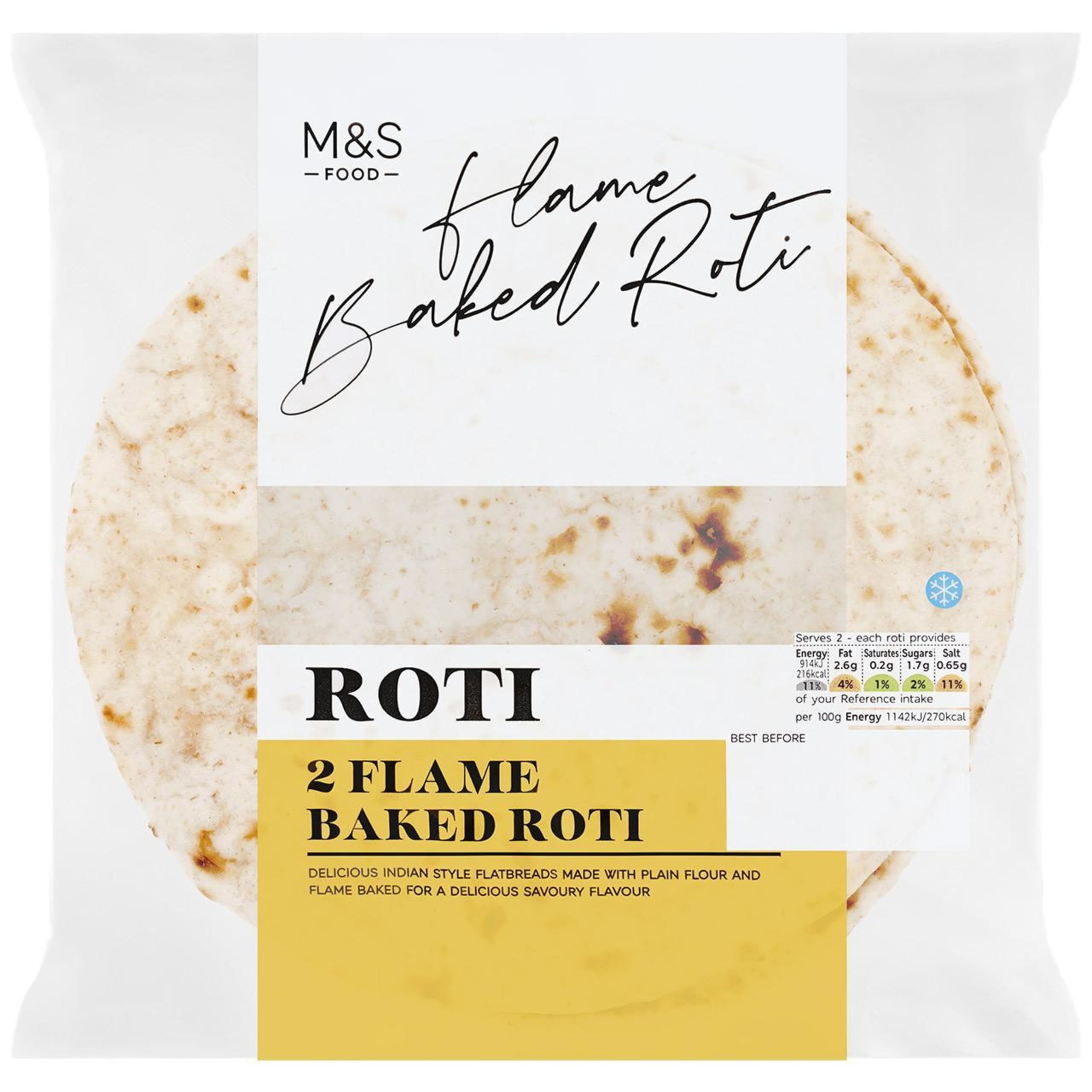 Flame Baked Roti 1 of 2