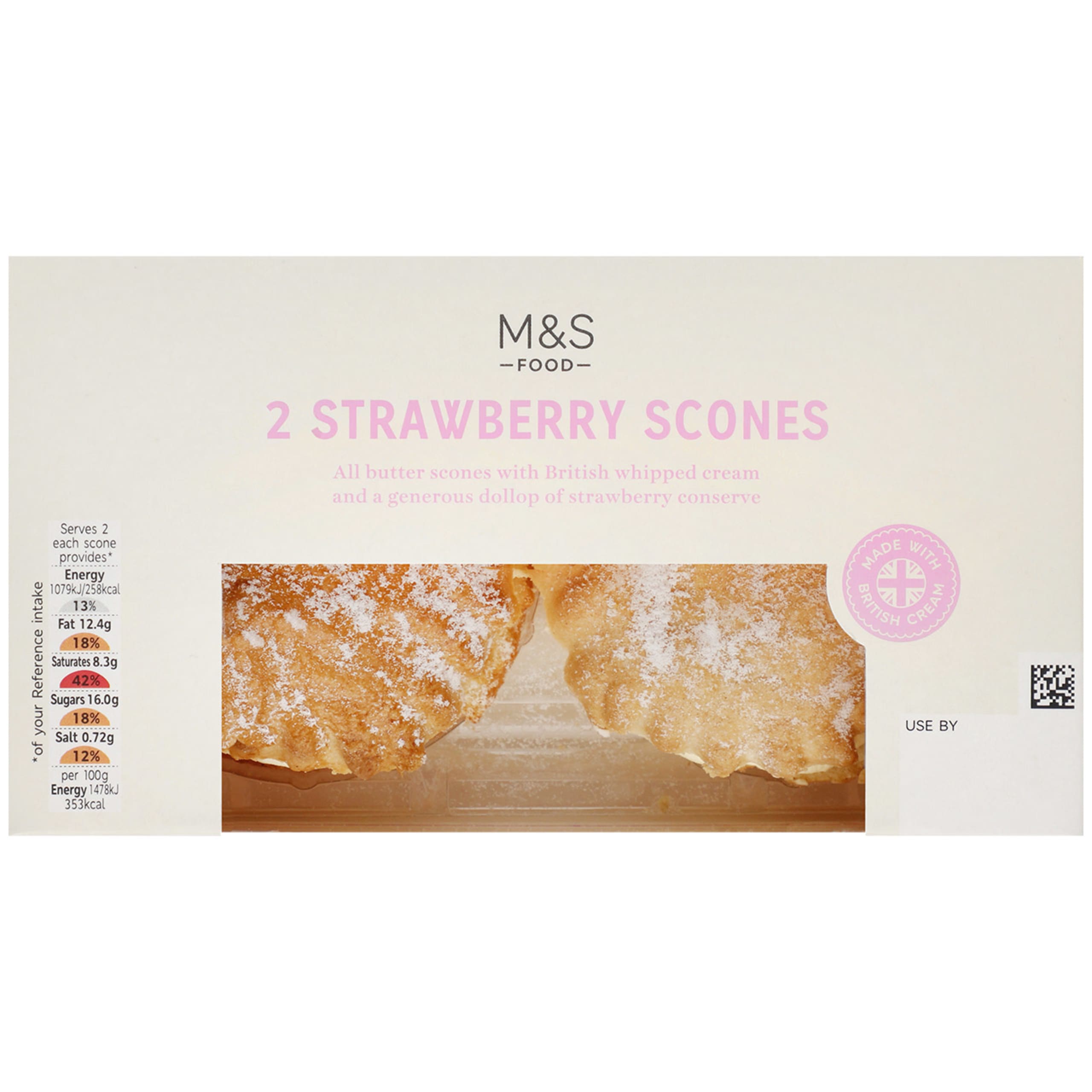 2 Strawberry Scones 1 of 1