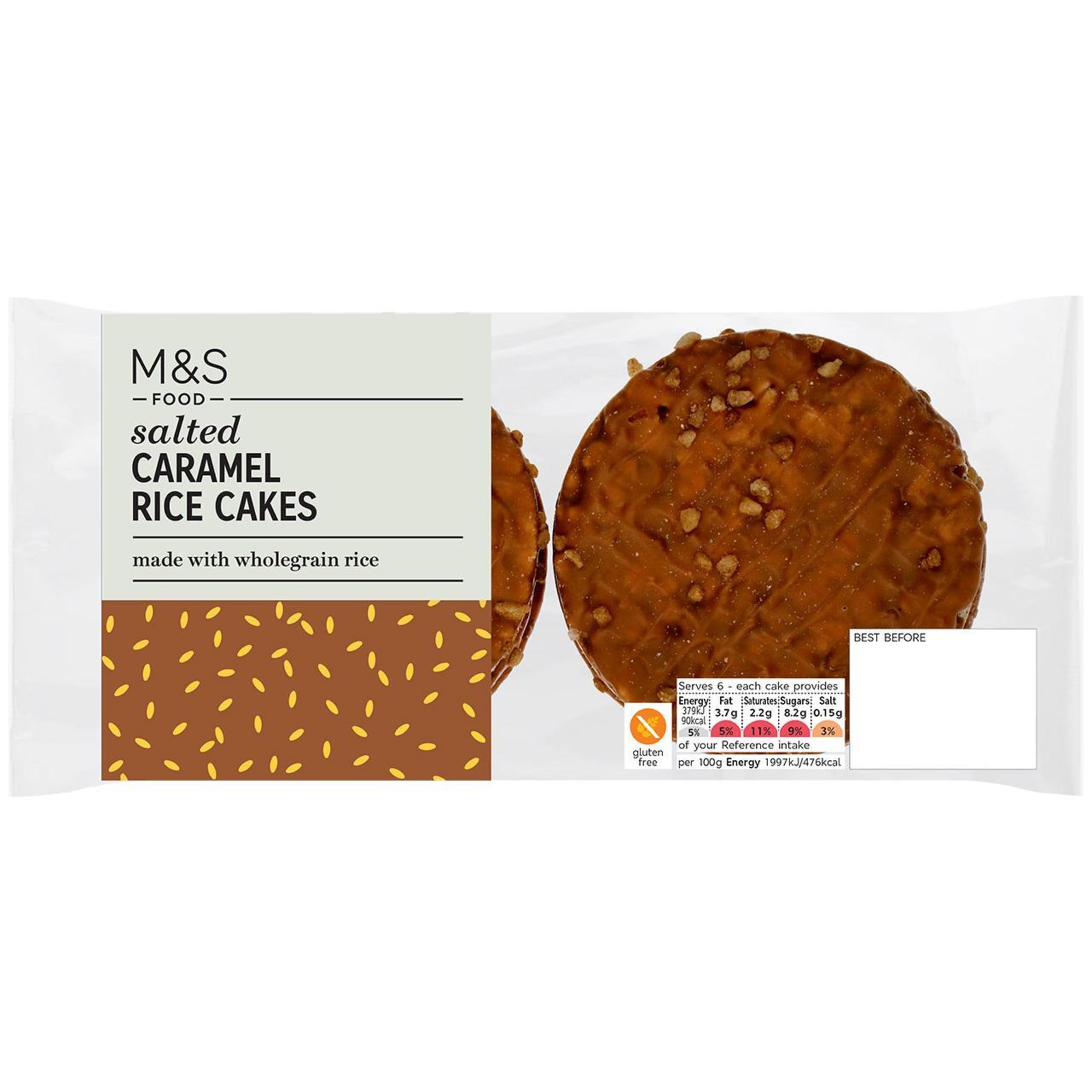 Salted Caramel Rice Cakes 1 of 1