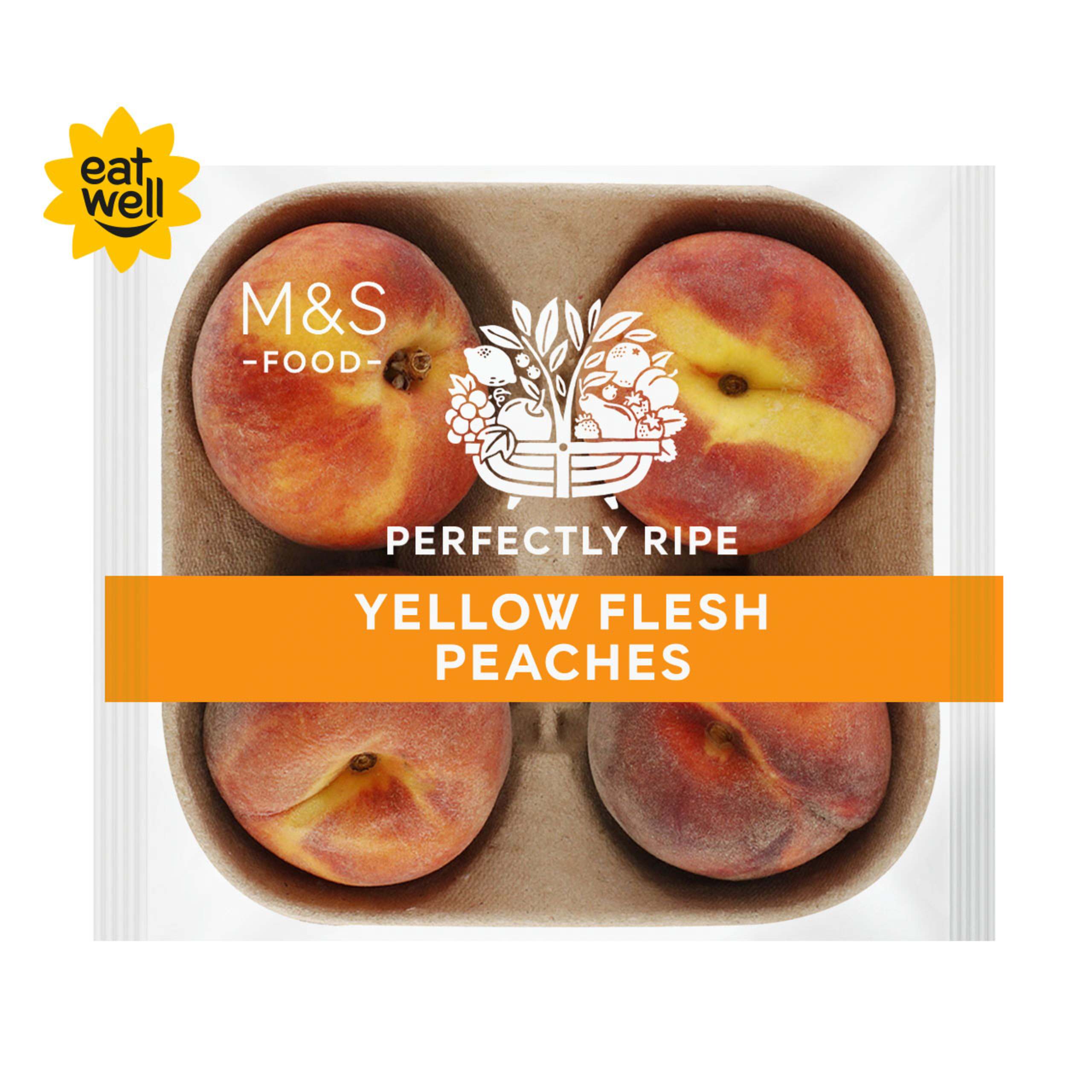 Perfectly Ripe Yellow Flesh Peaches 1 of 3