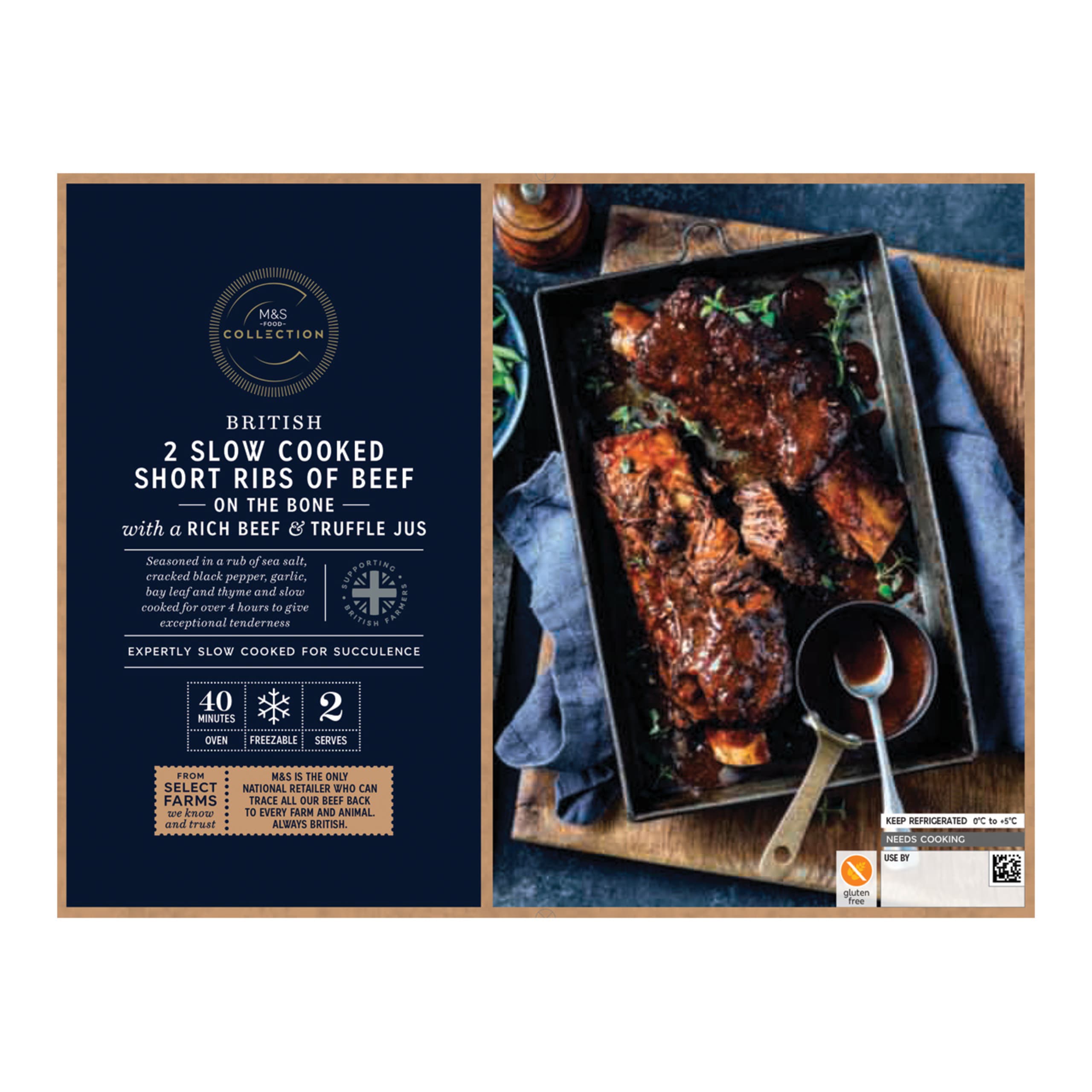 Collection British Slow Cooked Short Ribs of Beef 1 of 1