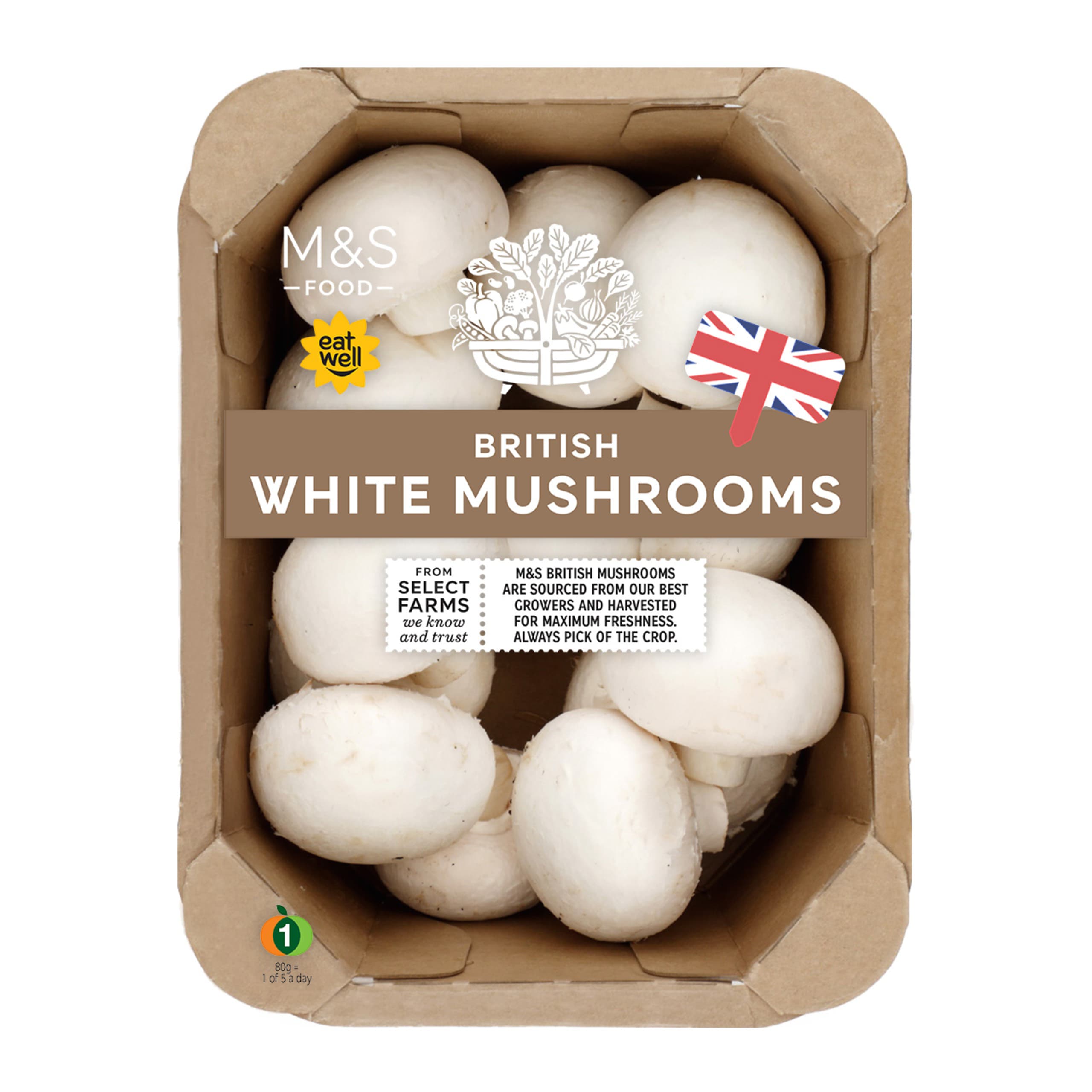 British White Mushrooms 1 of 2