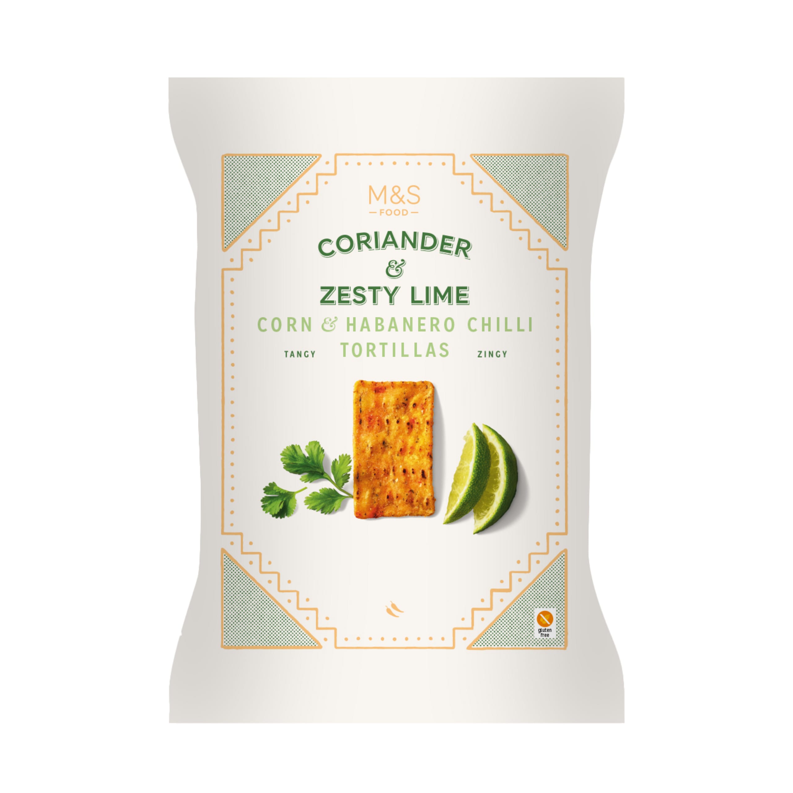 Coriander & Zesty Lime Corn and Habanero Chilli Tortillas<br /> 1 of 1