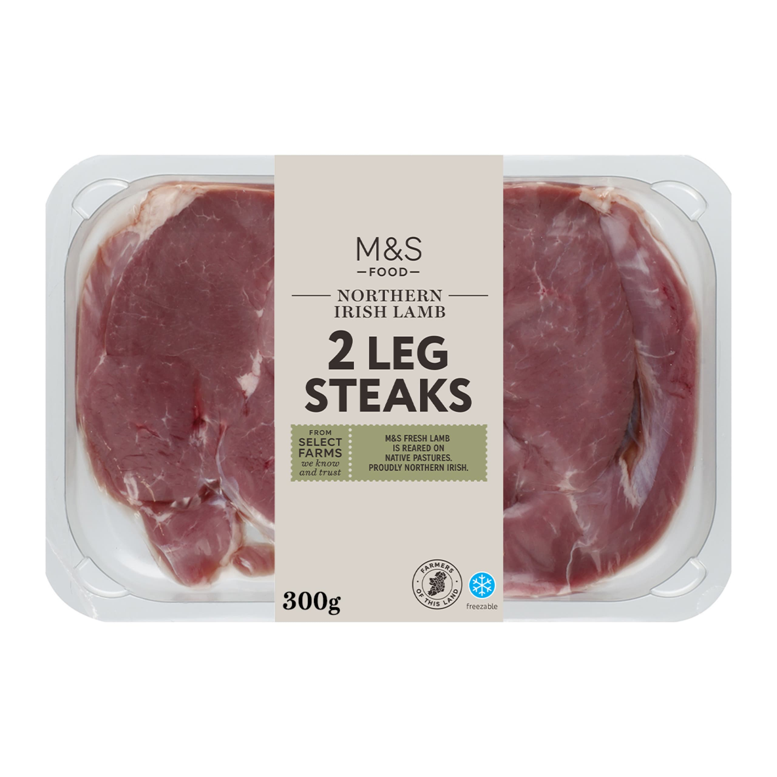 Northern Irish Lamb Leg Steaks 1 of 1