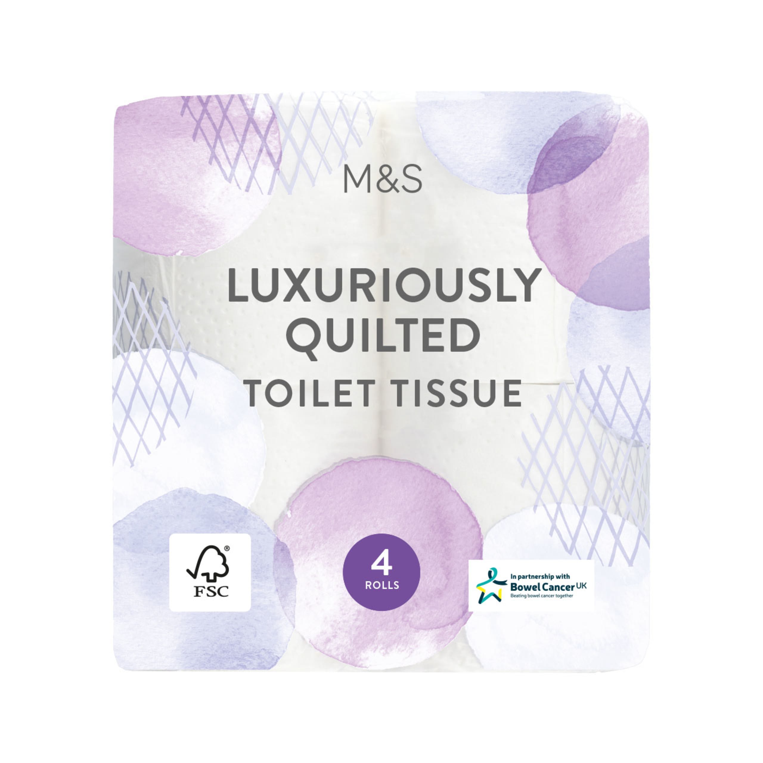 Luxuriously Quilted Toilet Tissue 1 of 1