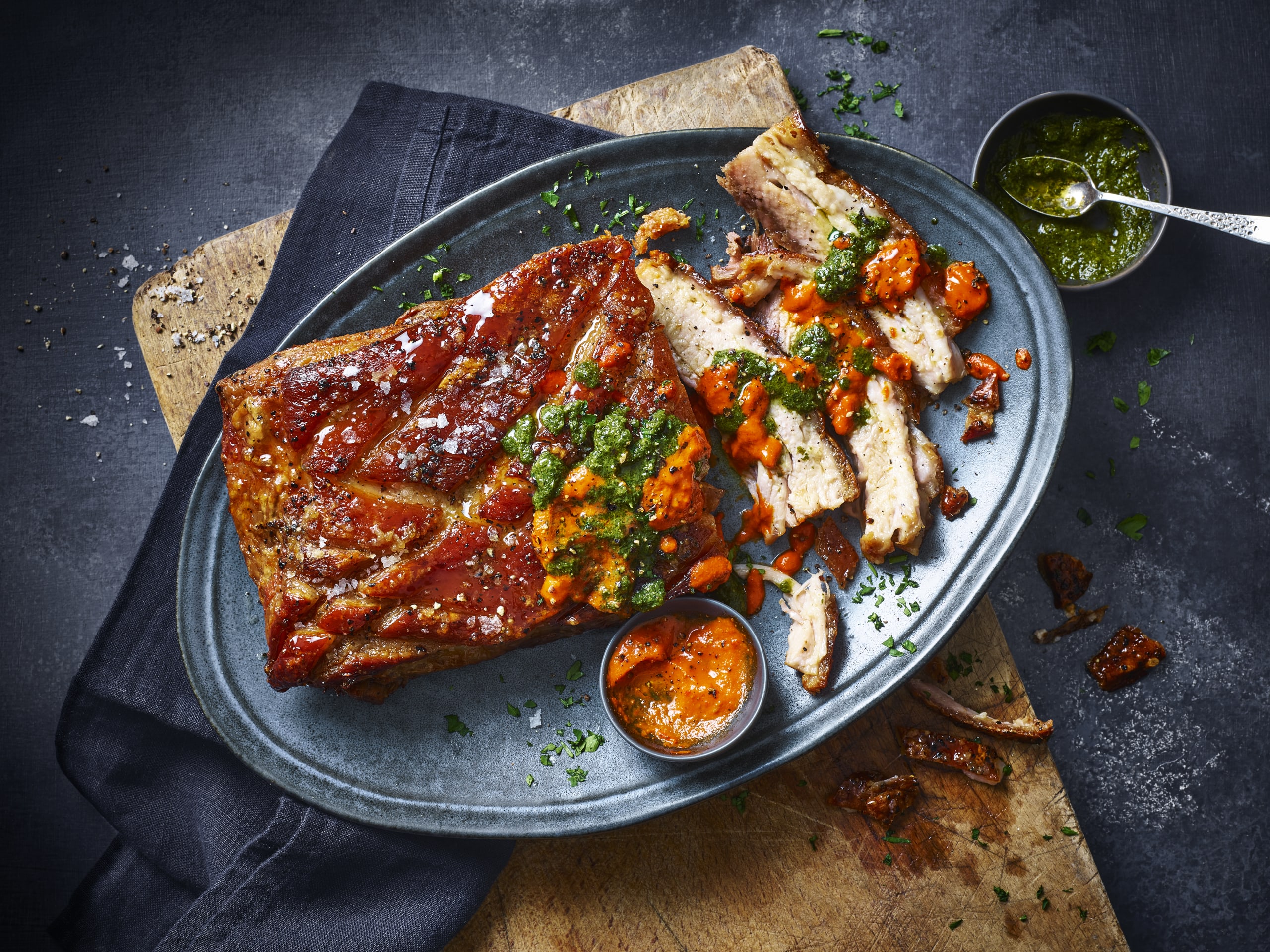 British Outdoor Bred Pork Belly Strips 2 of 2