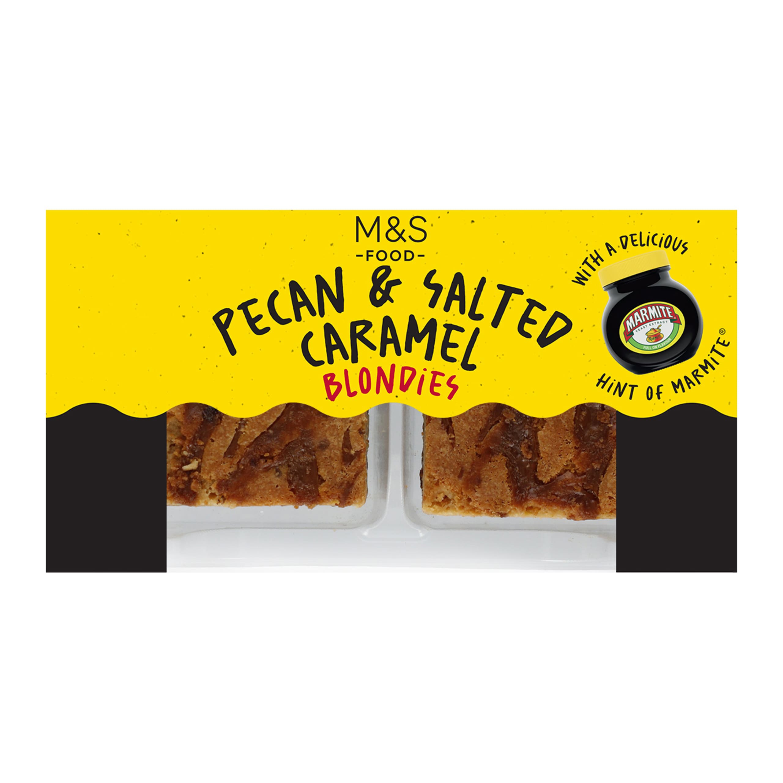 Pecan and Salted Caramel Blondies 1 of 2