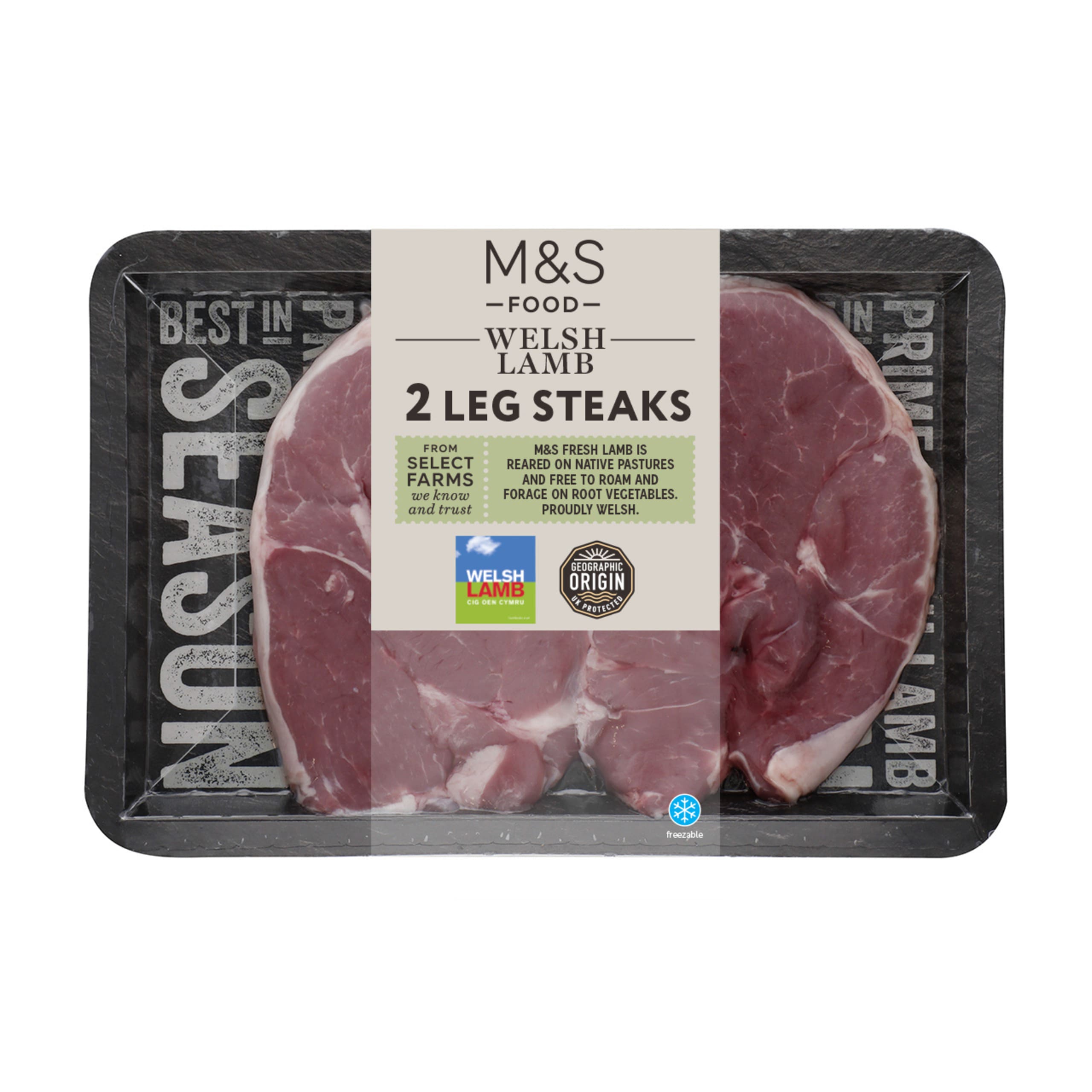 Welsh Lamb Leg Steaks 1 of 1