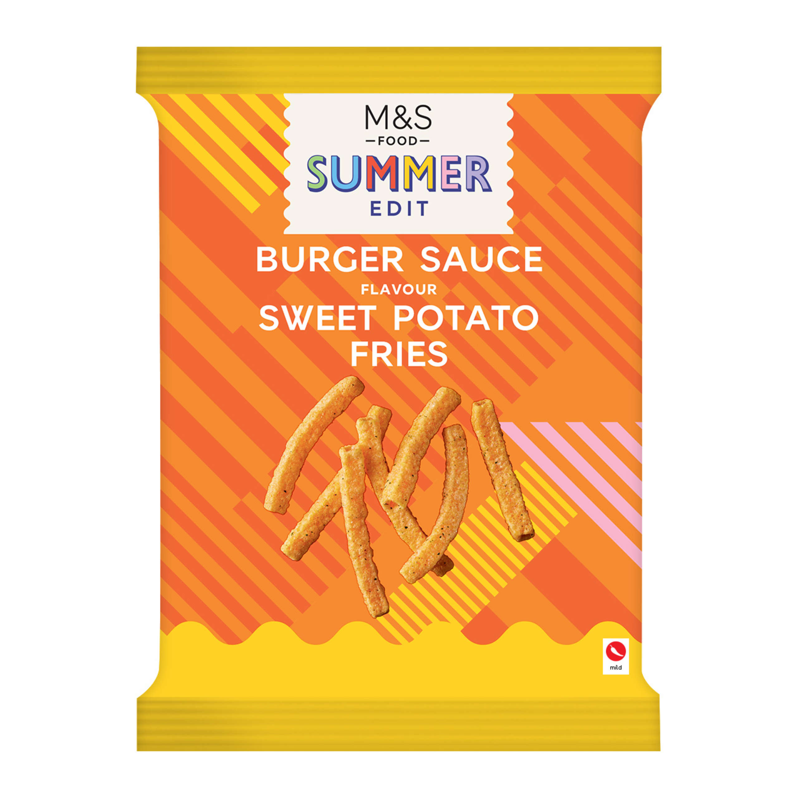 Burger Sauce Flavour Sweet Potato Fries 1 of 1