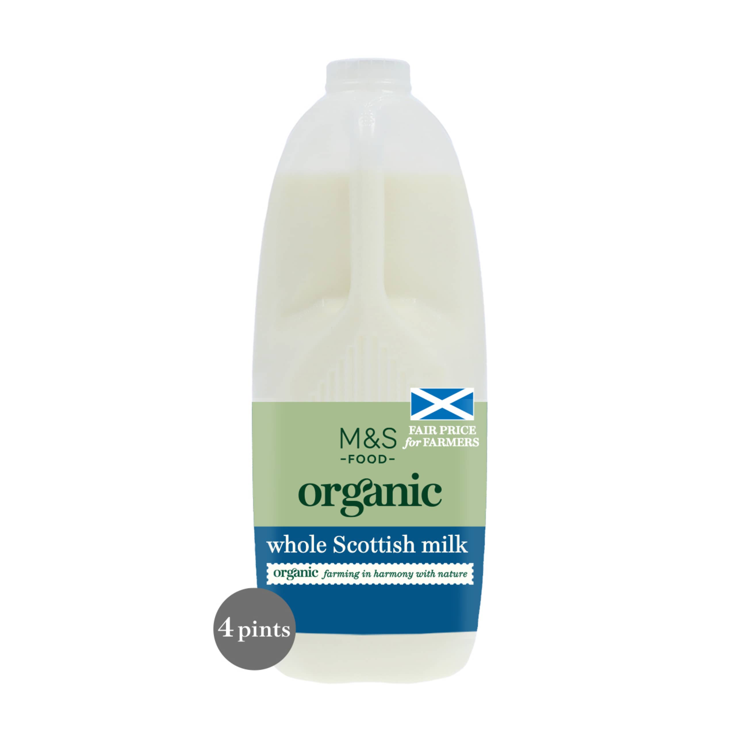 Organic Whole Scottish Milk 1 of 2