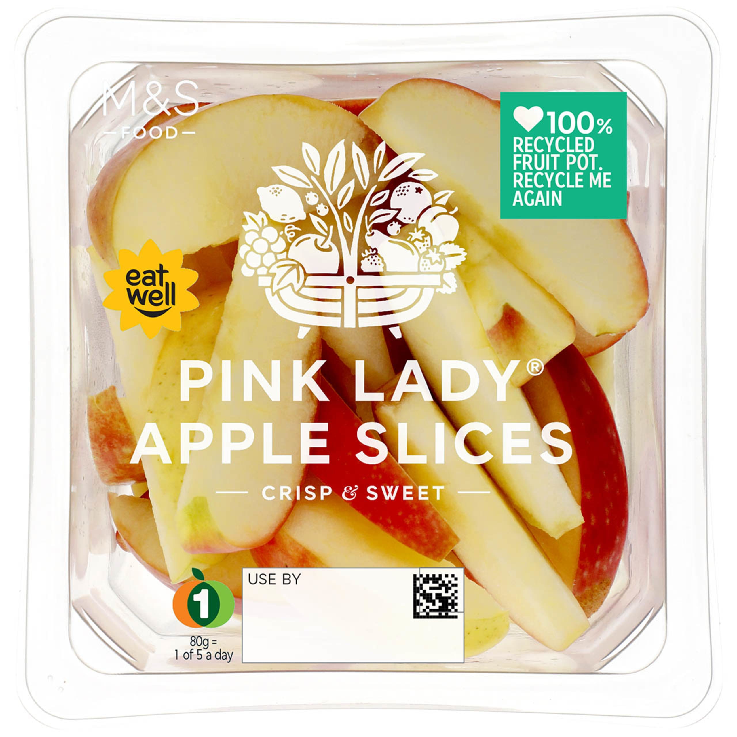 Pink Lady Apple Slices 1 of 1