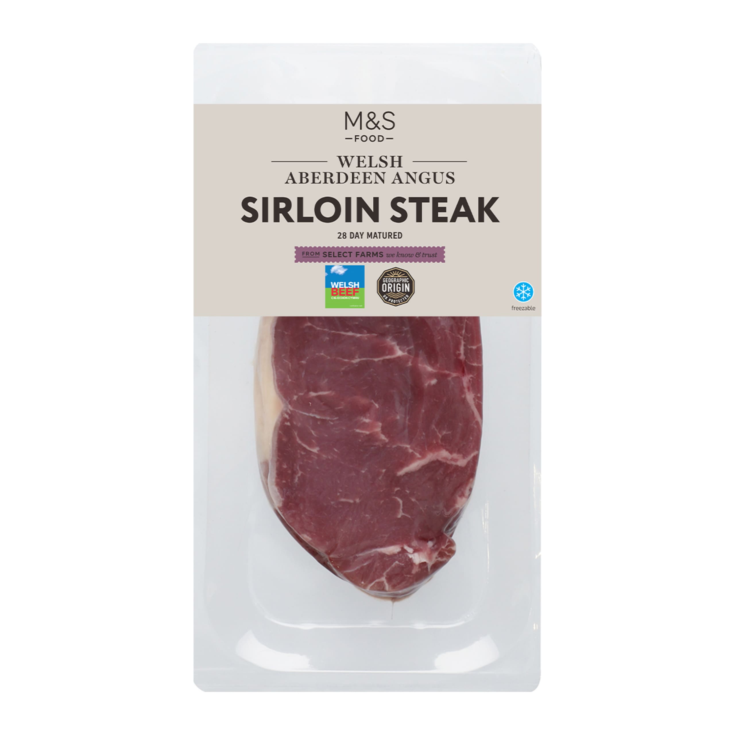 Welsh Aberdeen Angus Sirloin Steak 1 of 1
