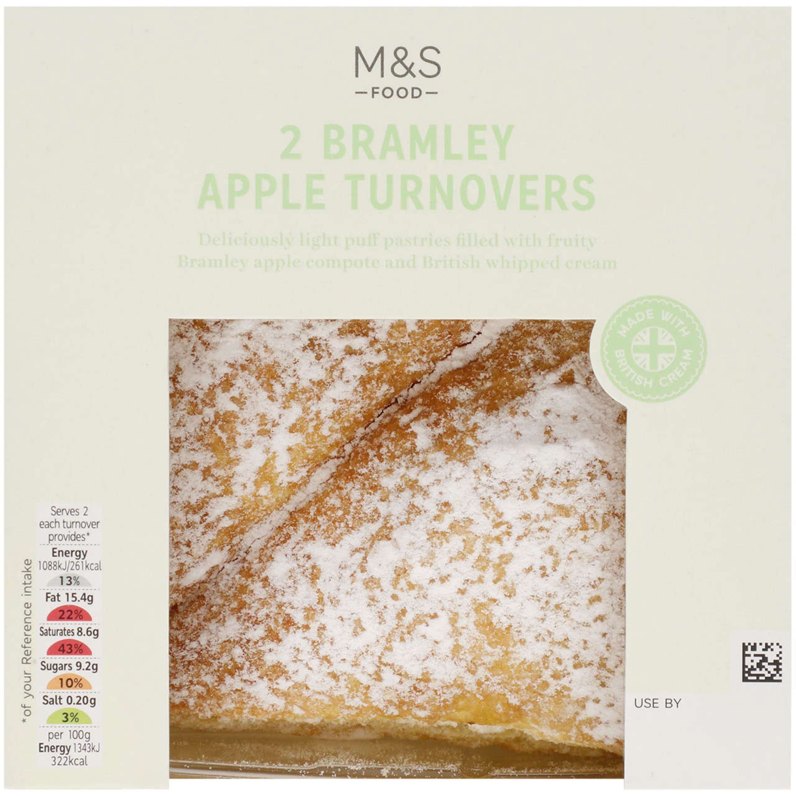 2 Bramley Apple Turnovers 1 of 1