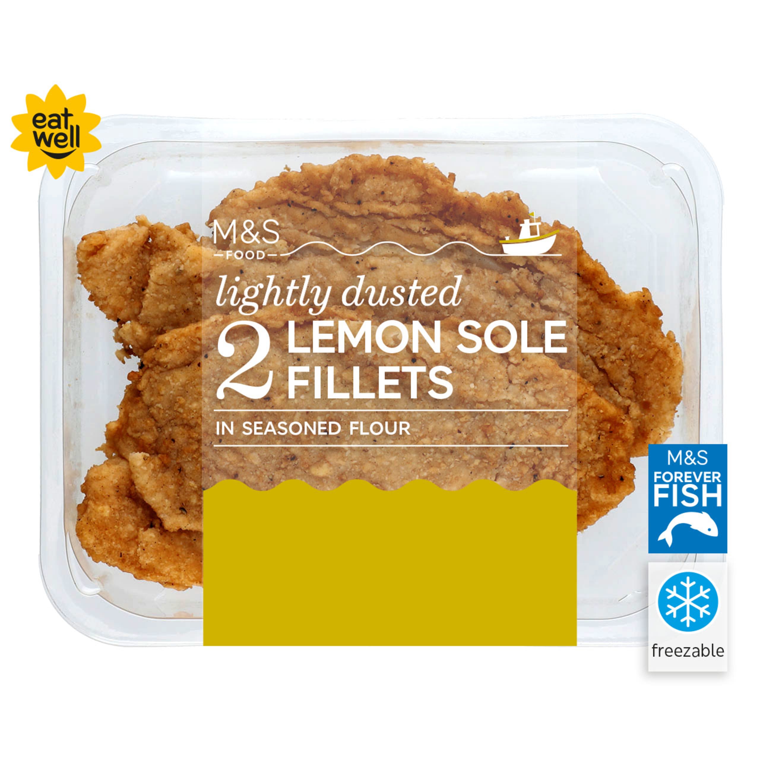 Lightly Dusted Lemon Sole Fillets 1 of 1