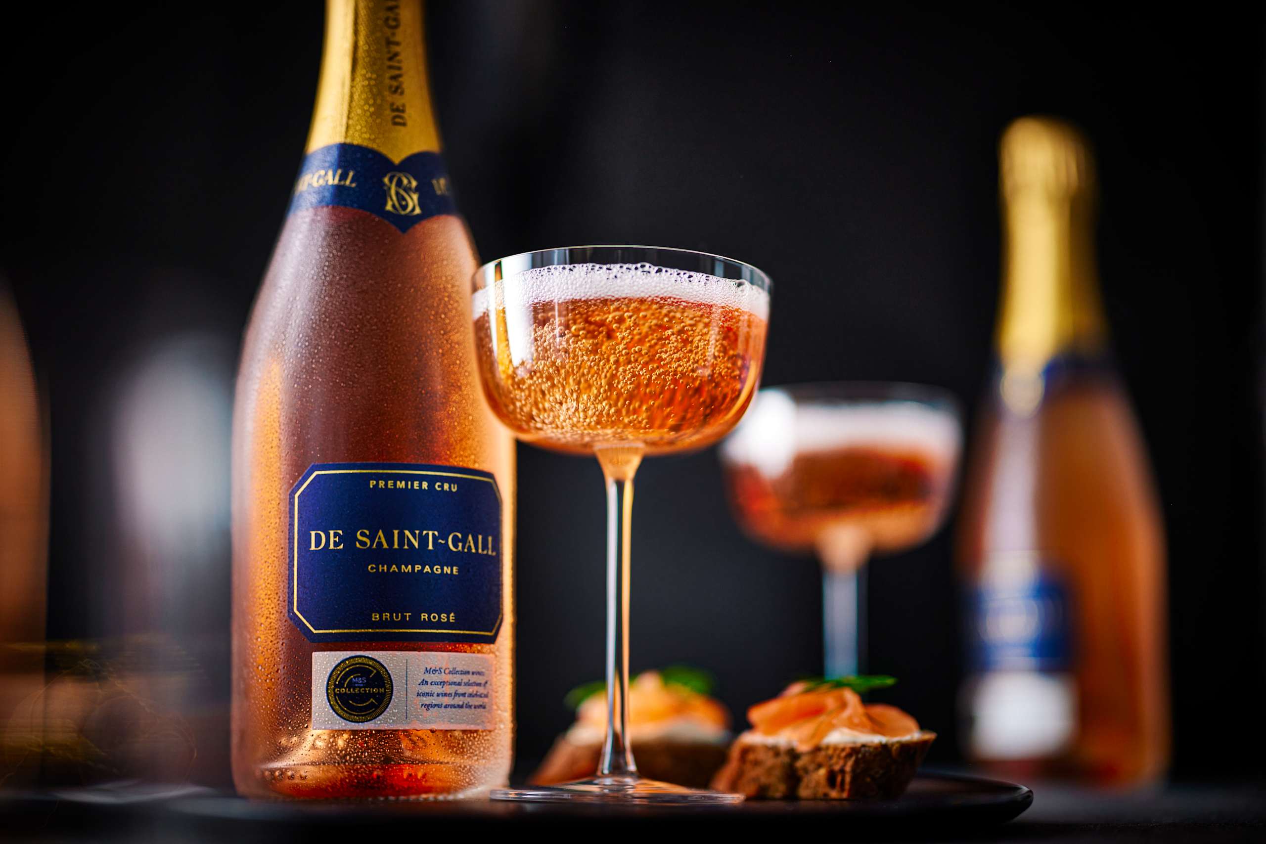 M&S Collection De Saint-Gall Champagne Brut Rosé 2 of 2