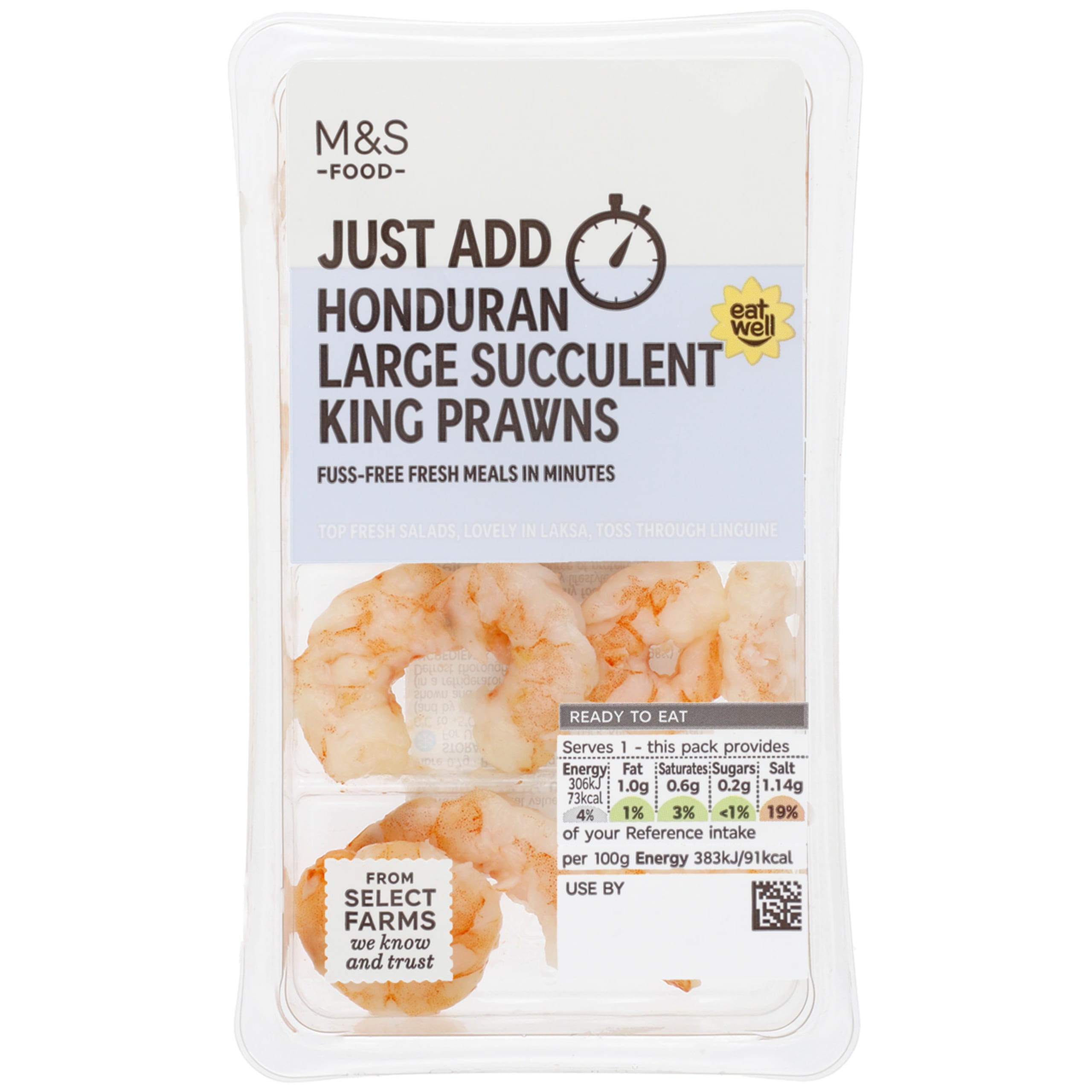 Just Add Honduran Large Succulent King Prawns 1 of 2