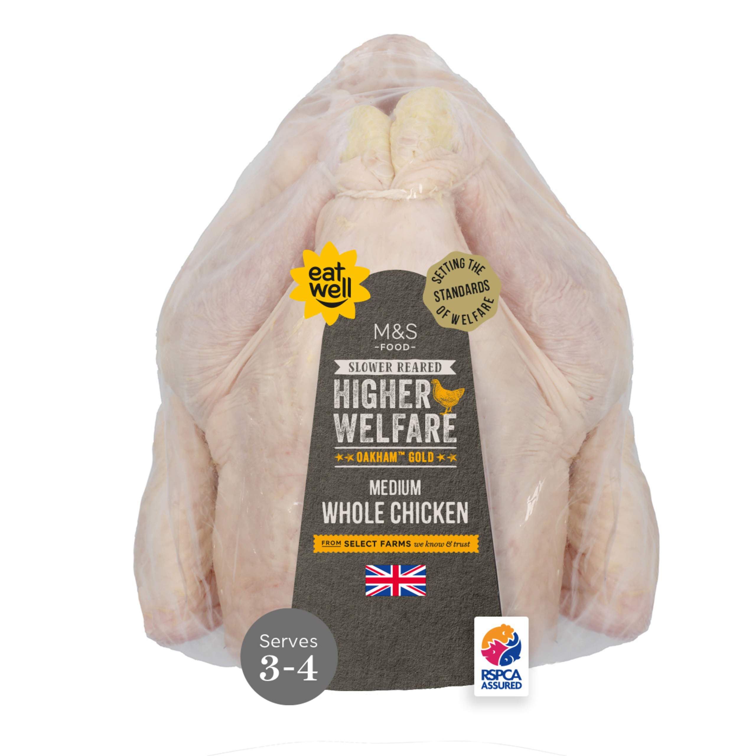 British Medium Whole Chicken 1 of 1