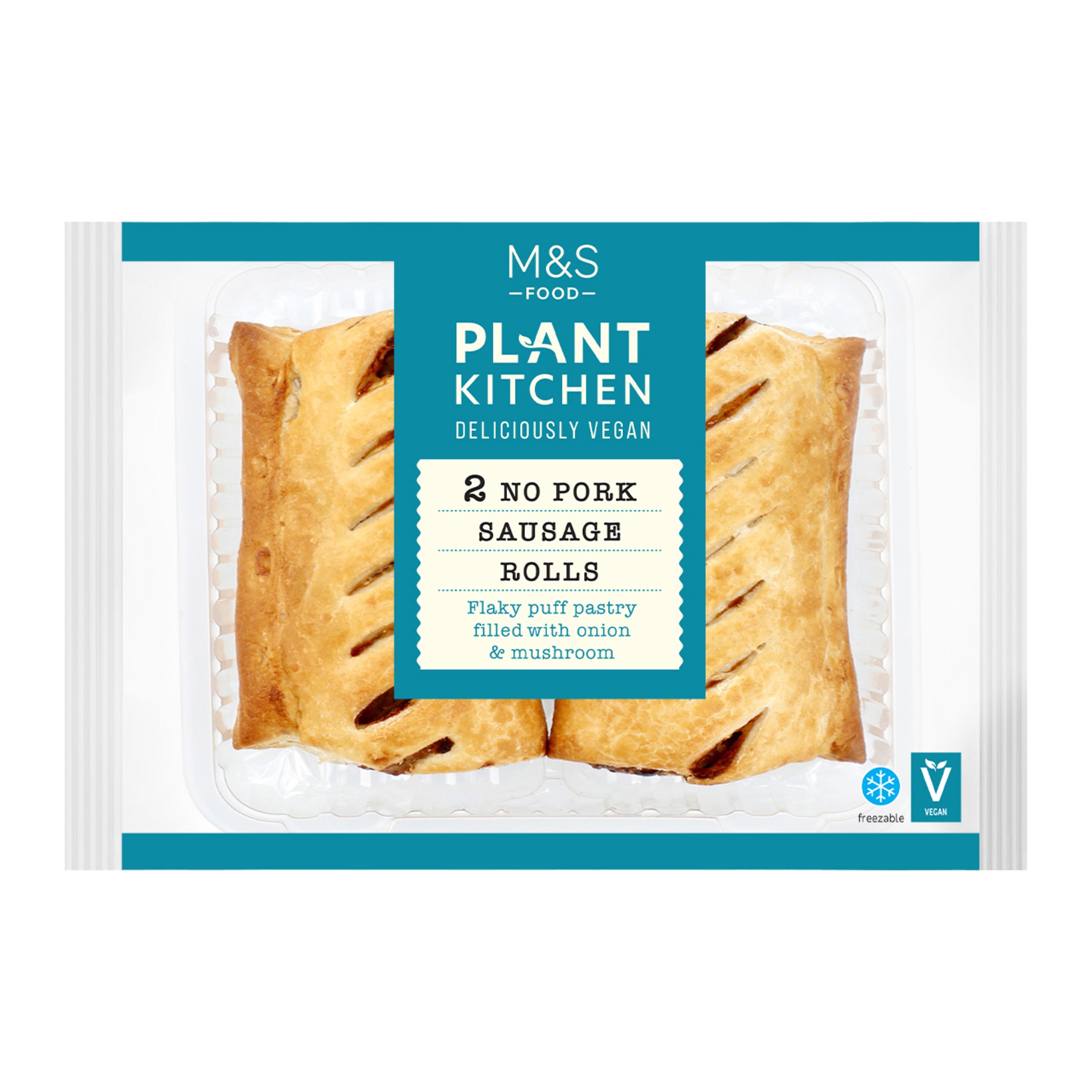2 No Pork Sausage Rolls 1 of 1