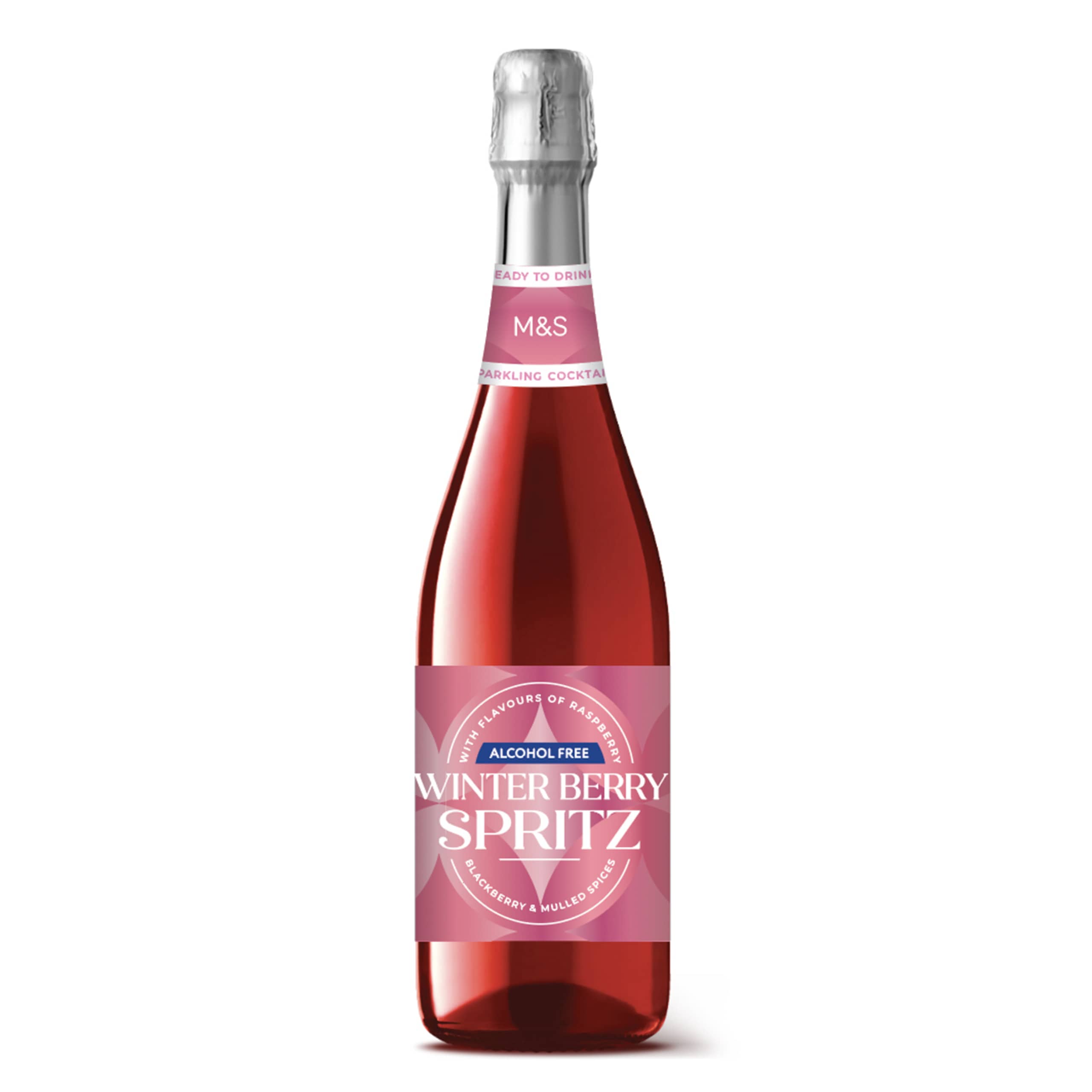 Alcohol Free Winter Berry Spritz 1 of 1