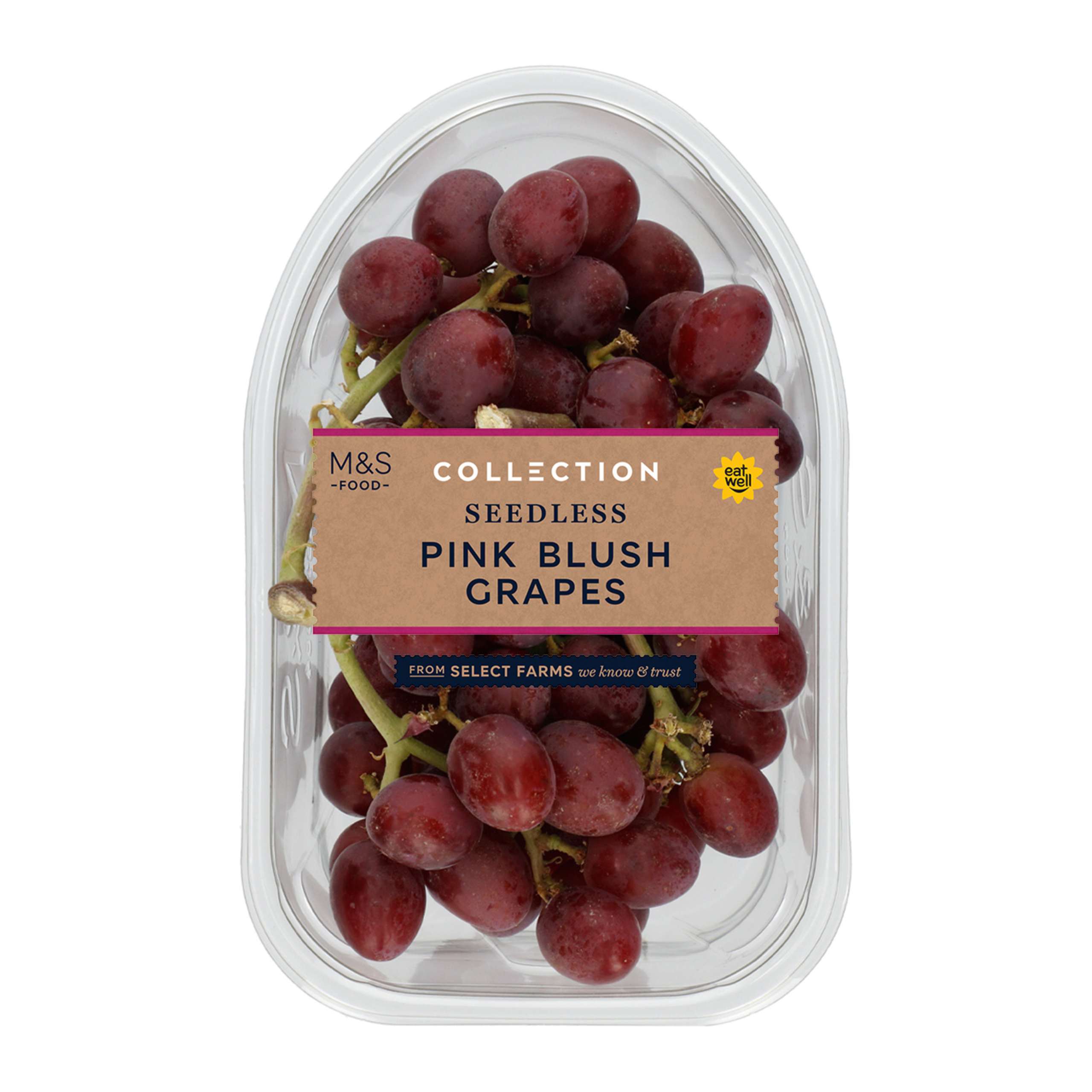 Collection Seedless Pink Blush Grapes 1 of 1