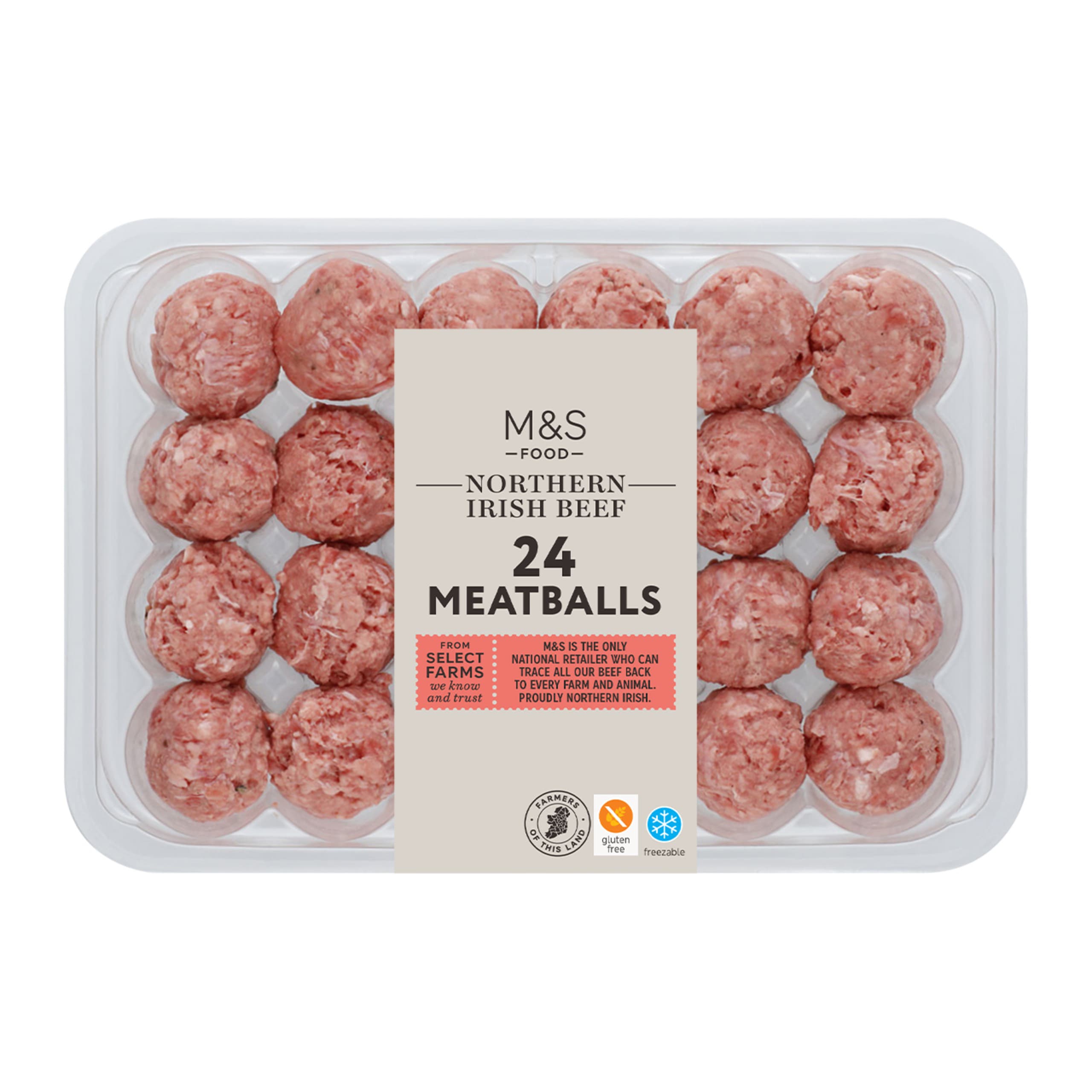Northern Irish Beef 24 Meatballs 1 of 1