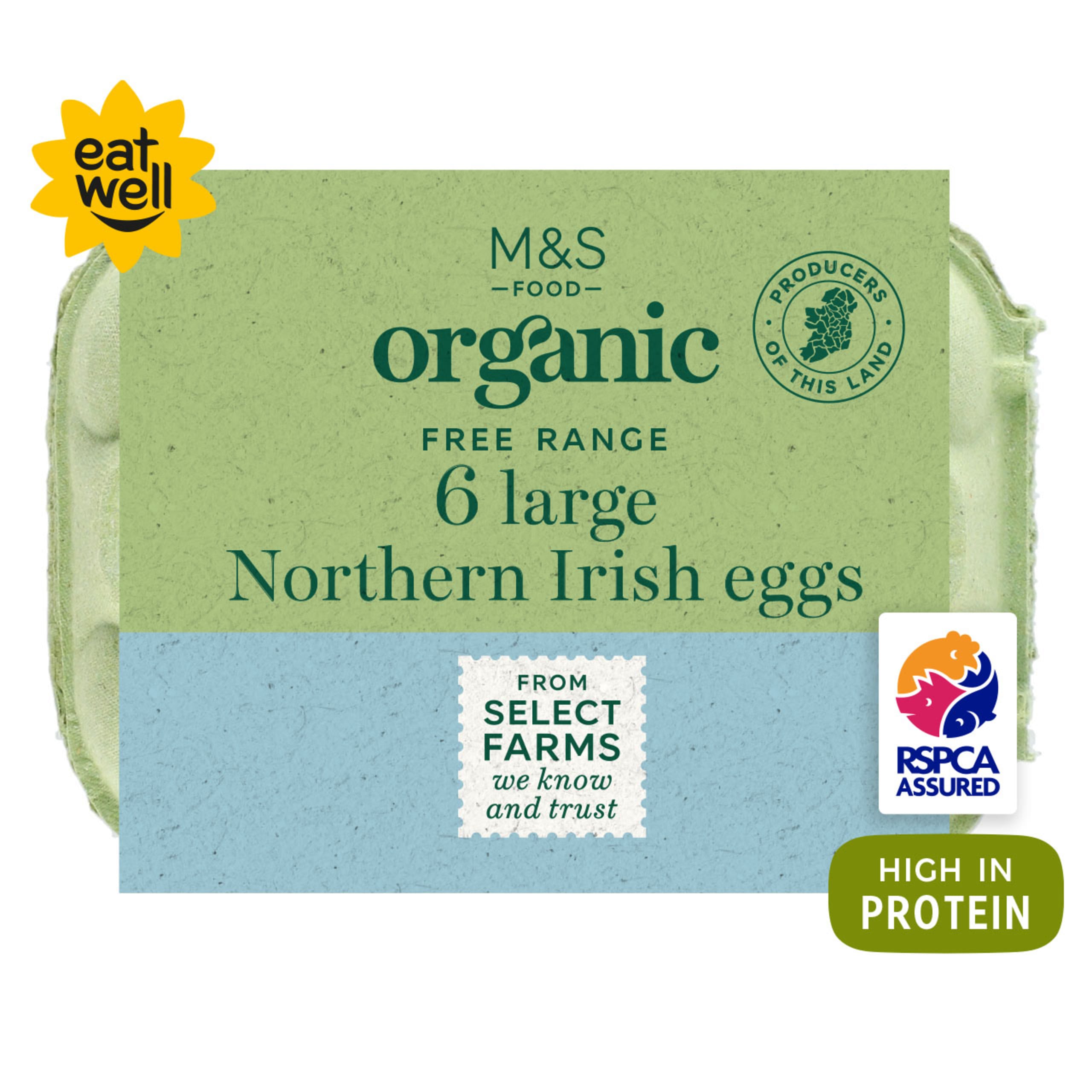 Organic Large Northern Irish Eggs 1 of 1