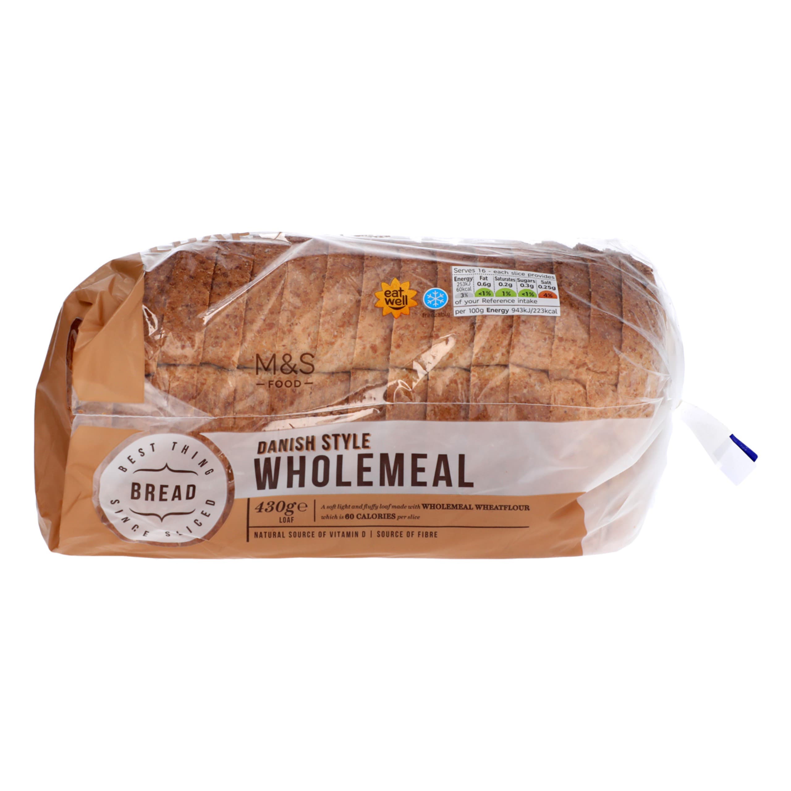 Danish-Style Wholemeal Bread Loaf 1 of 1
