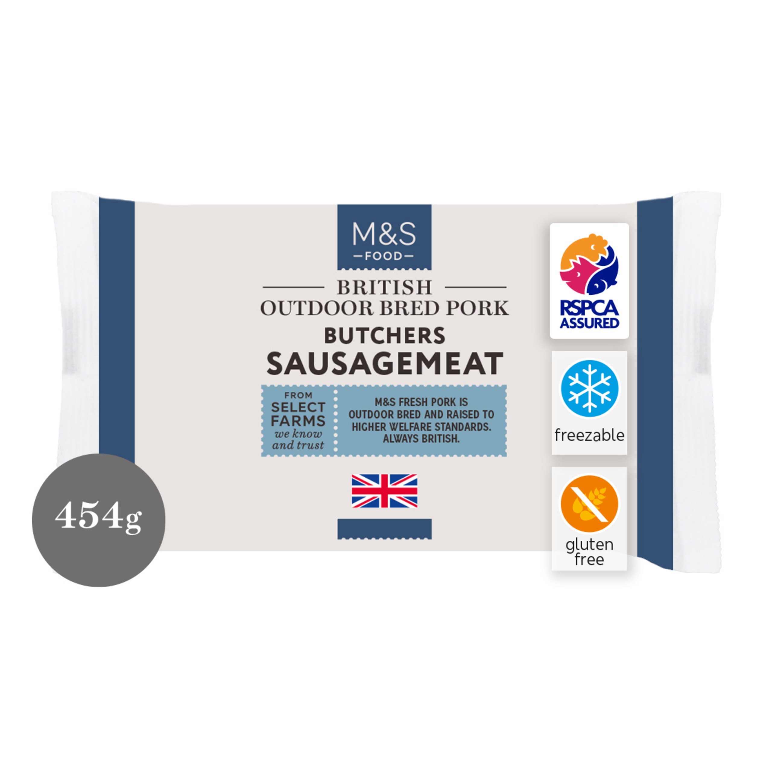 British Outdoor Bred Pork Butchers Sausagemeat 1 of 1