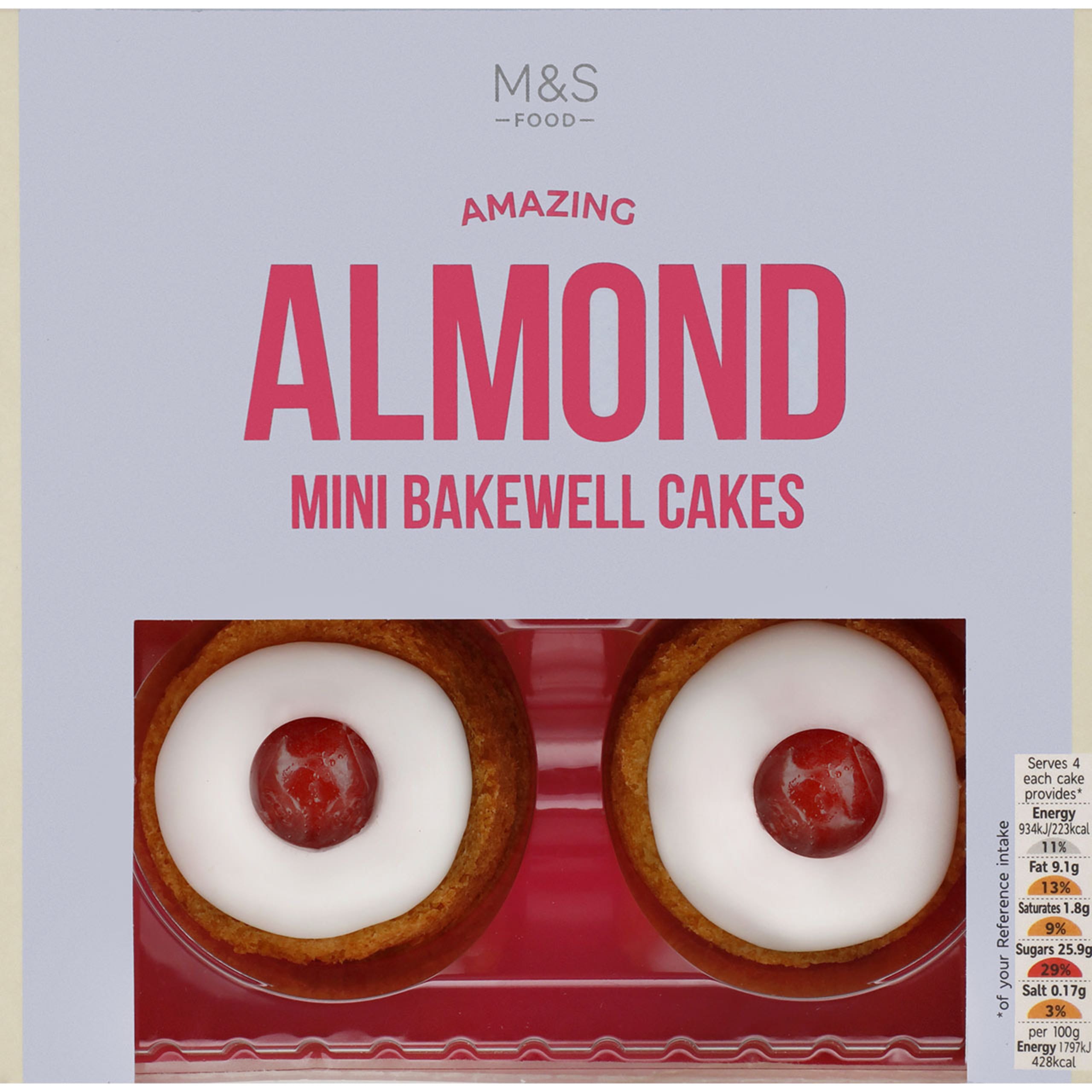 Amazing Almond Mini Bakewell Cakes 1 of 1