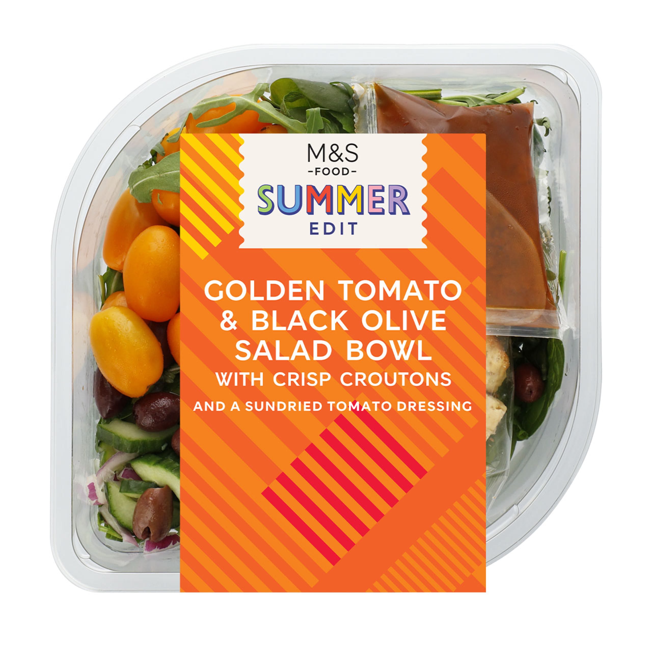 Golden Tomato and Black Olive Salad 1 of 1