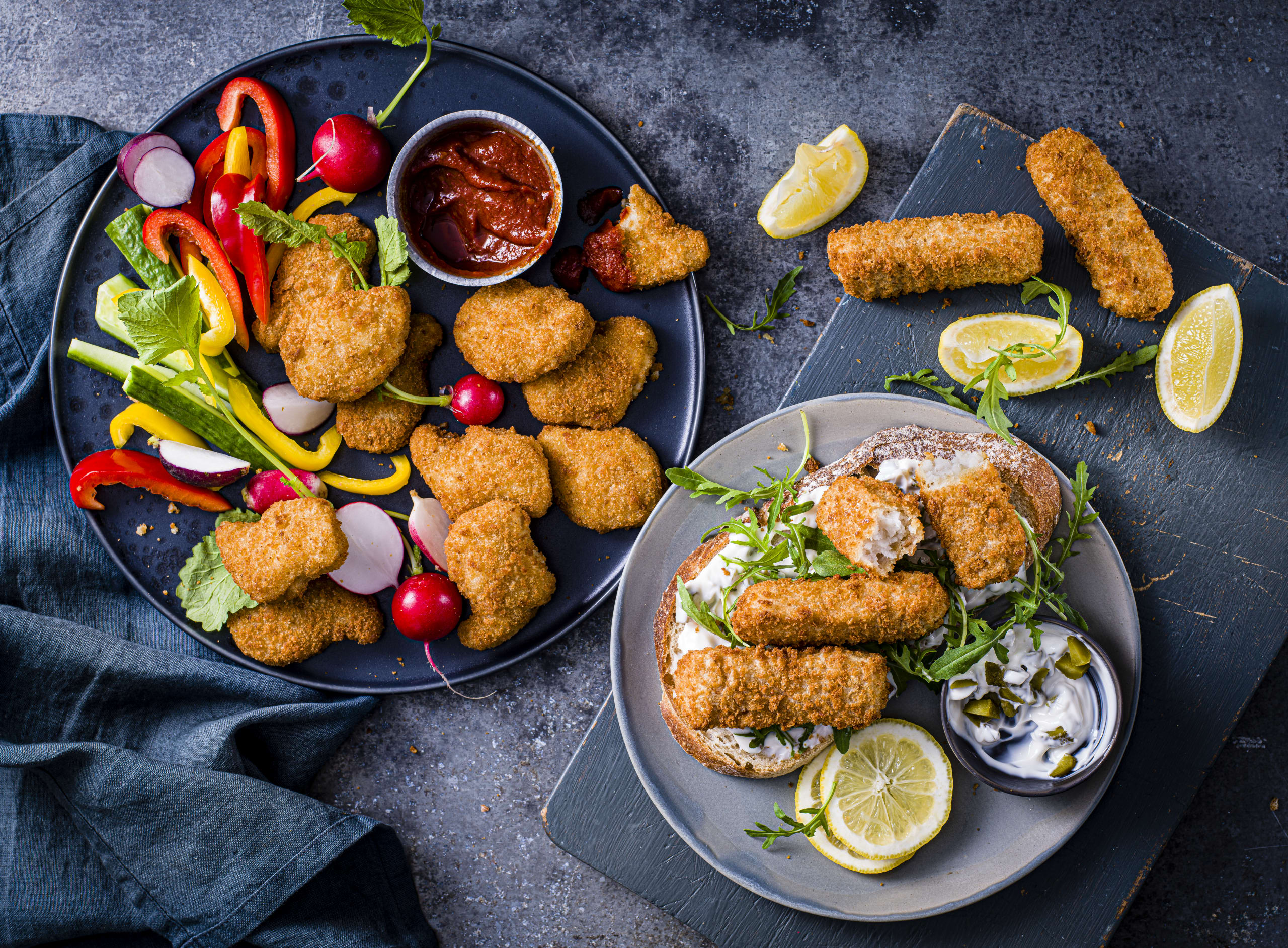 Plant Kitchen Breaded Vegan Fish Fingers 2 of 3