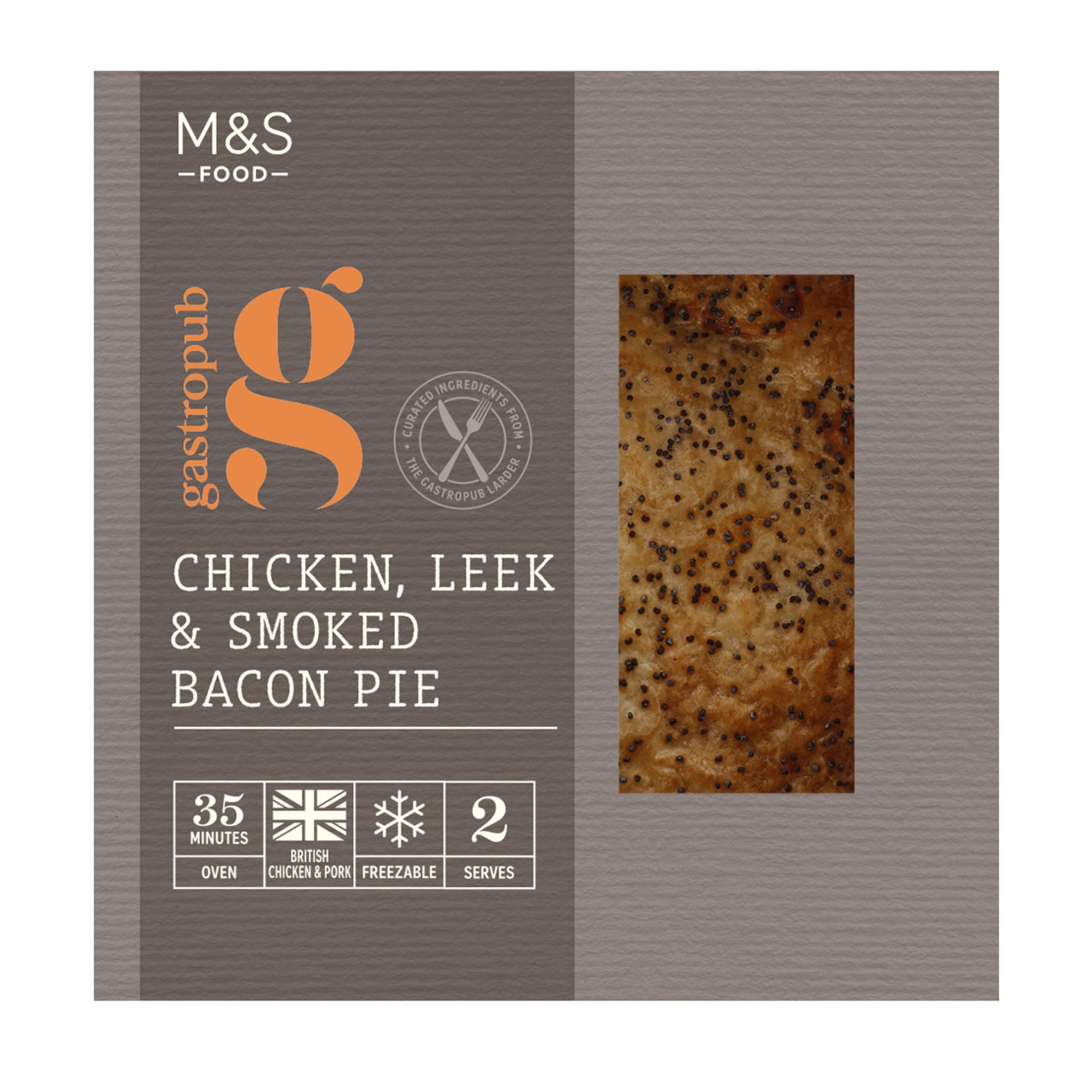 Chicken, Leek & Smoked Bacon Pie 1 of 1