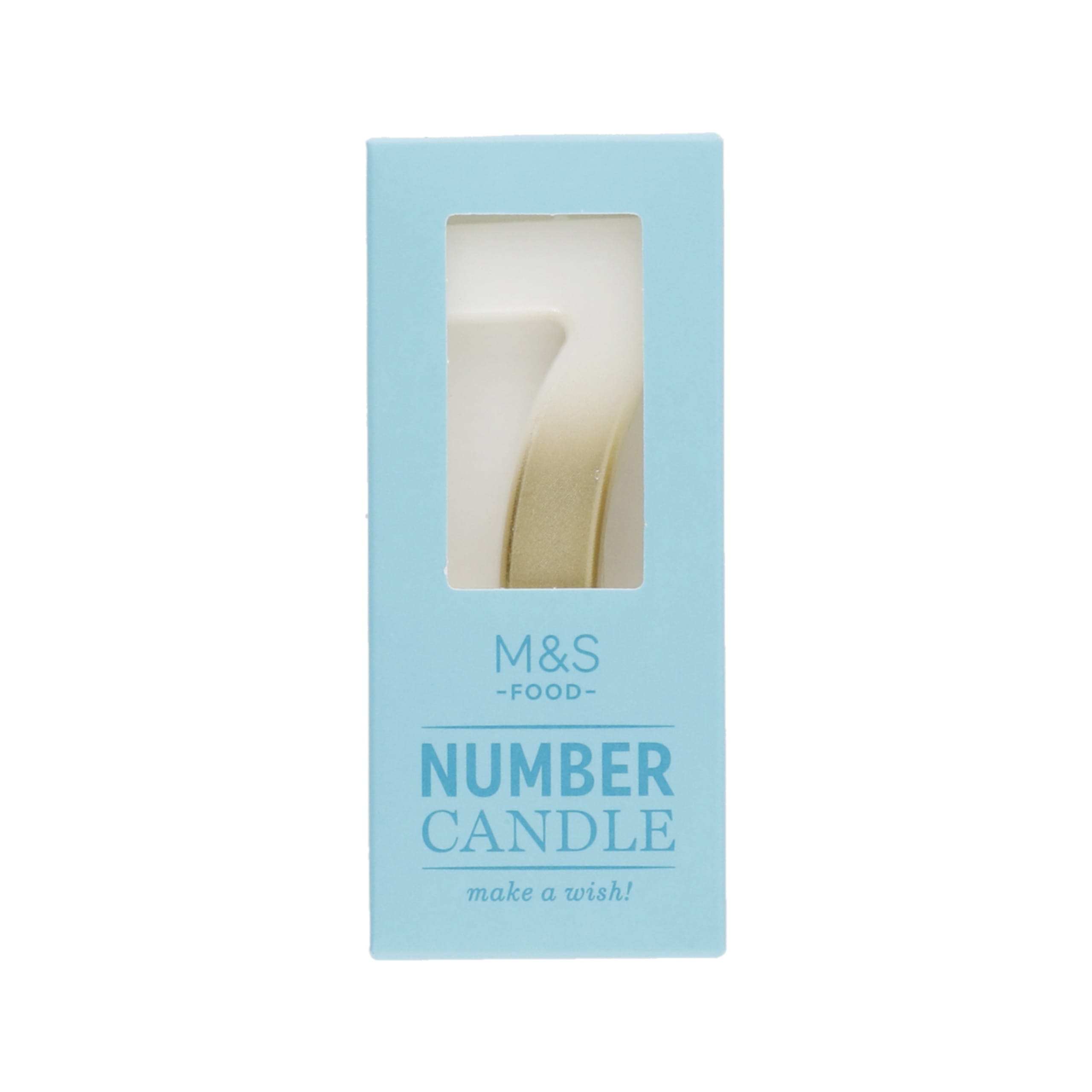 Number 7 Candle 1 of 1